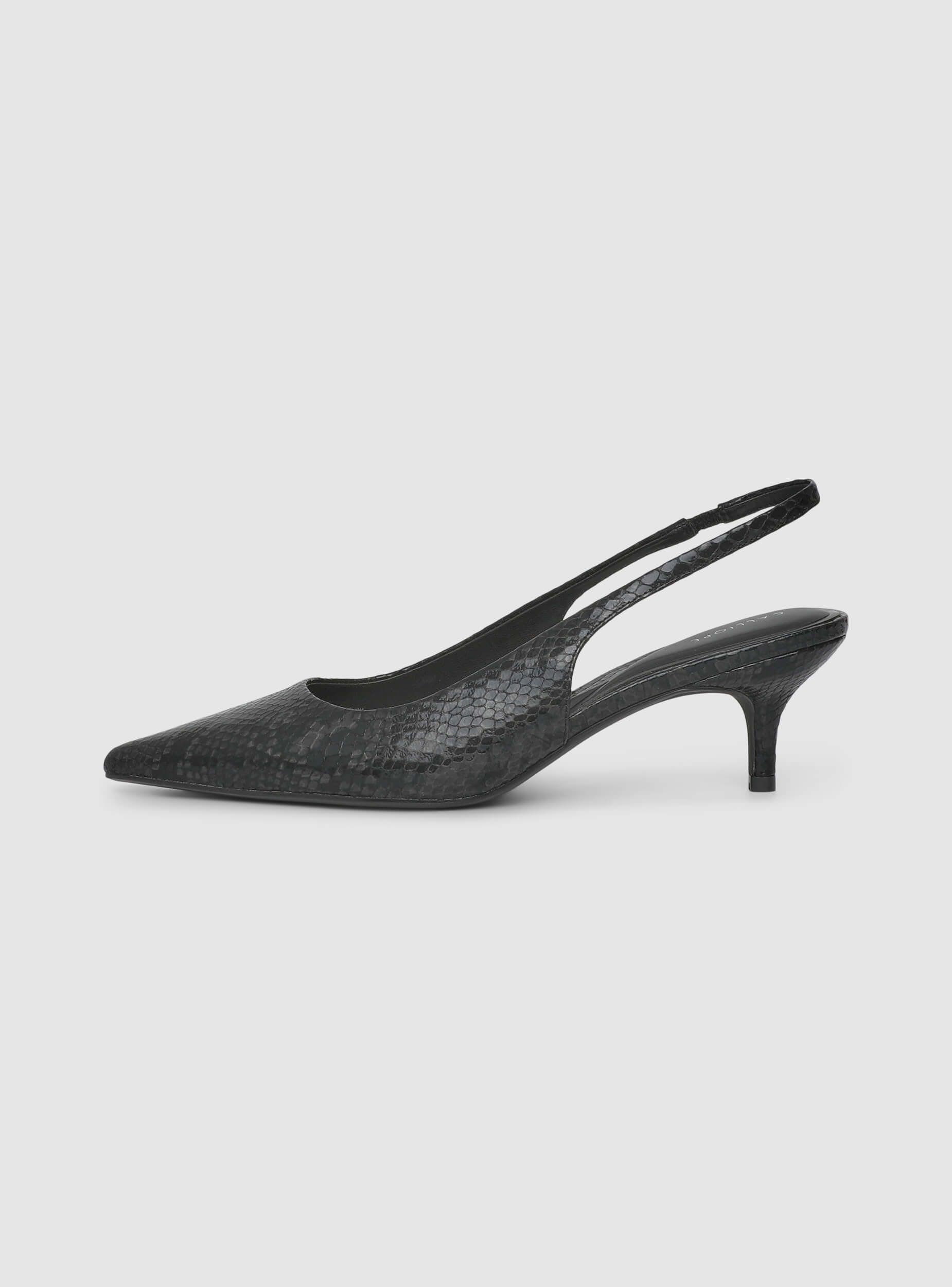 Décolleté slingback punta affusolata