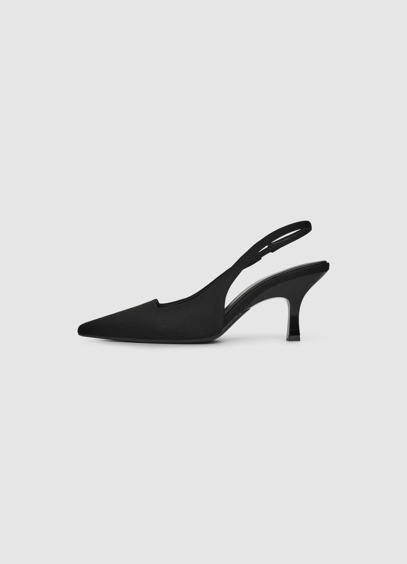 Décolleté slingback tinta unita