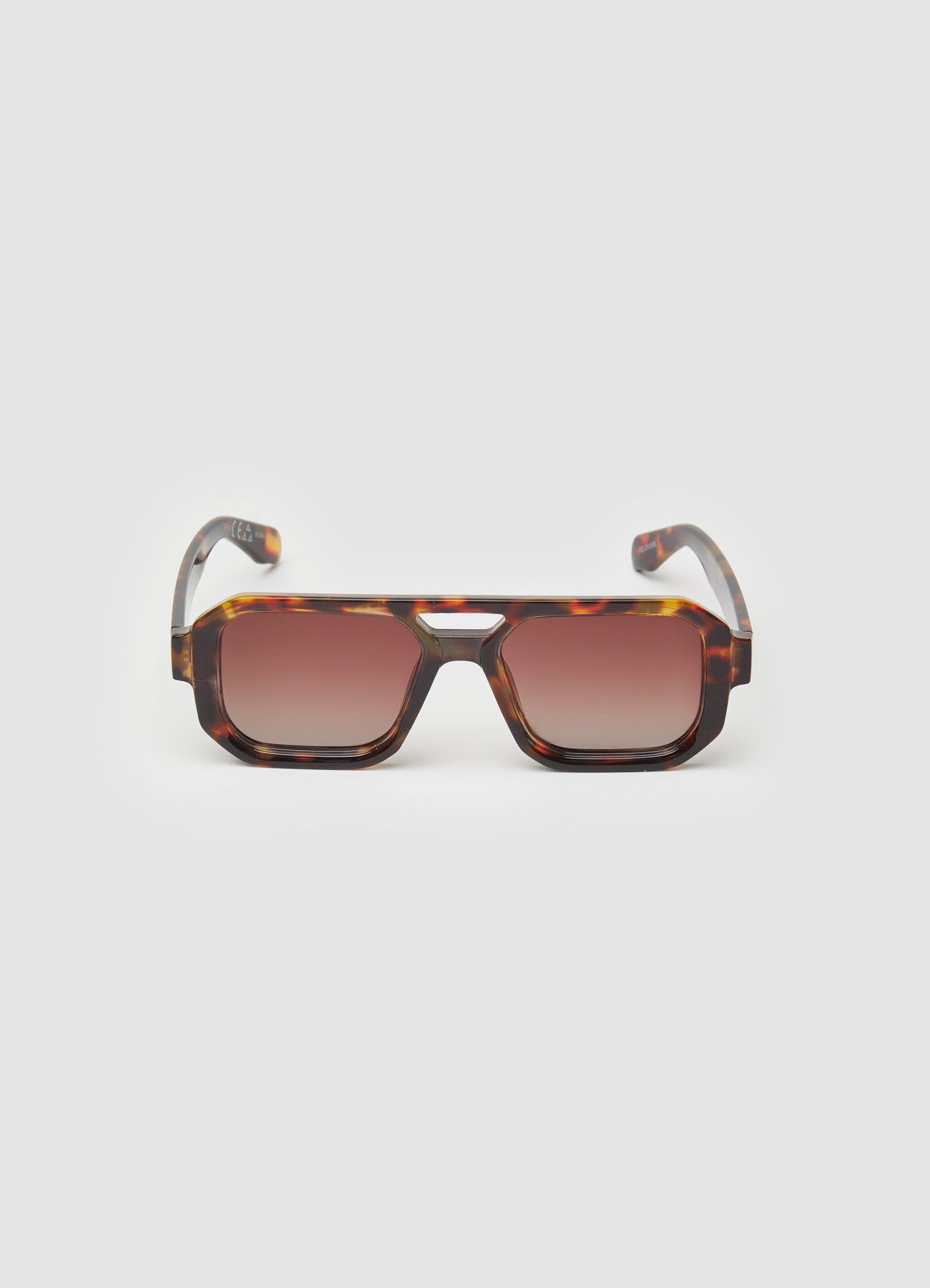 Occhiali da sole aviator squadrati