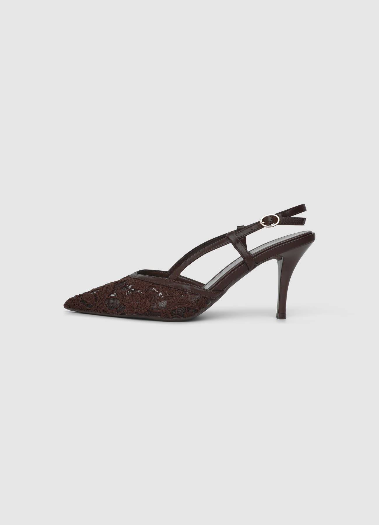 Slingback a punta in pizzo