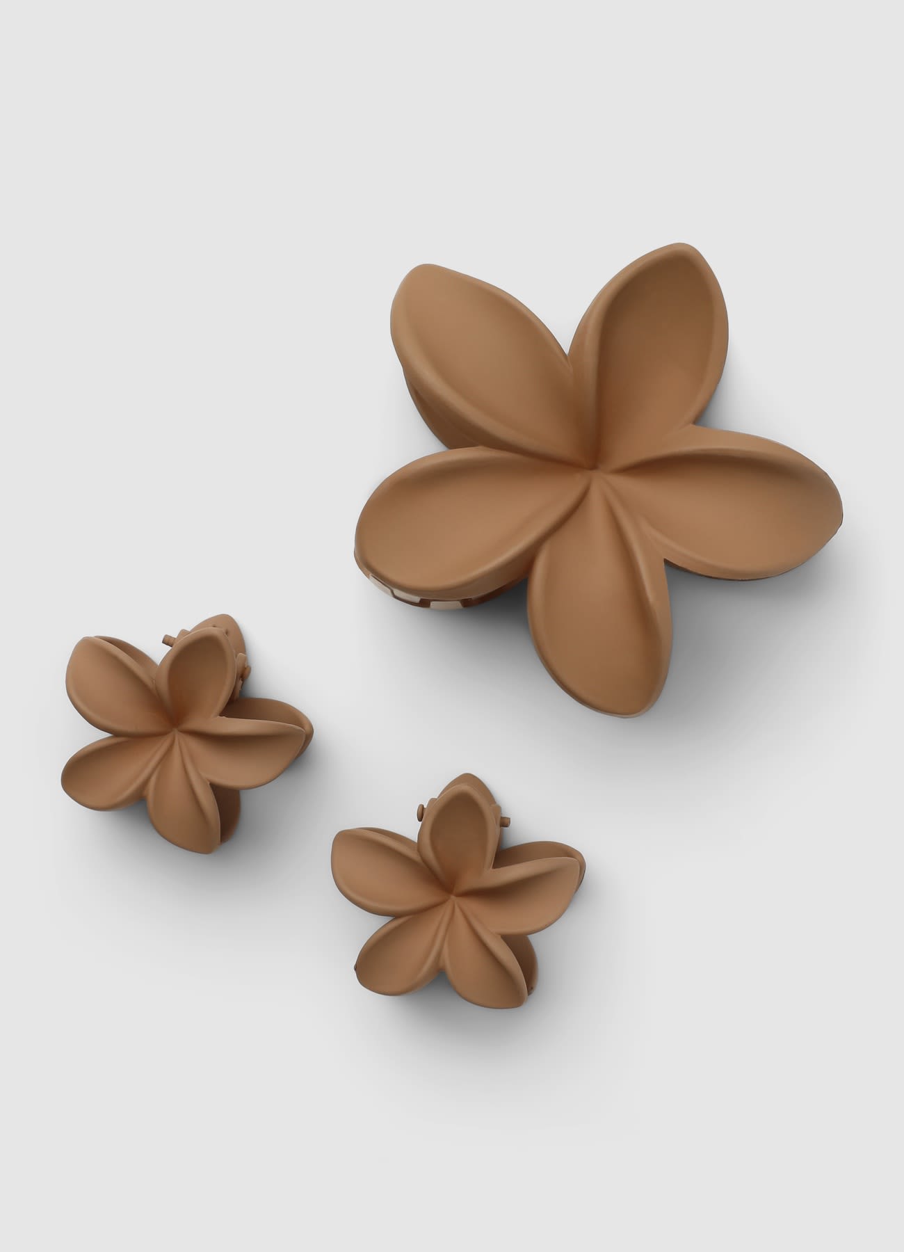 Pack 3 fermagli a fiore