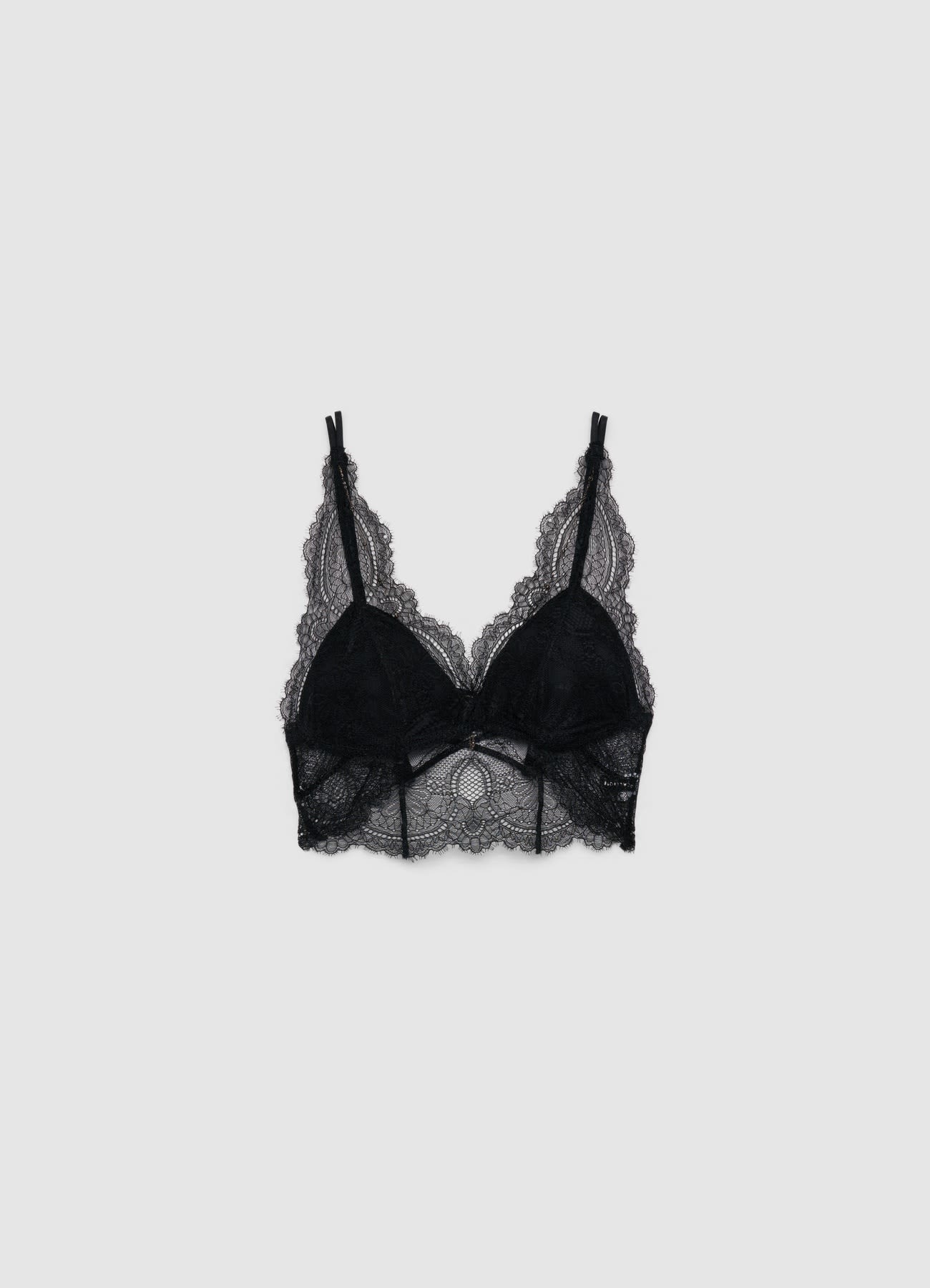 Bralette alta con accessorio