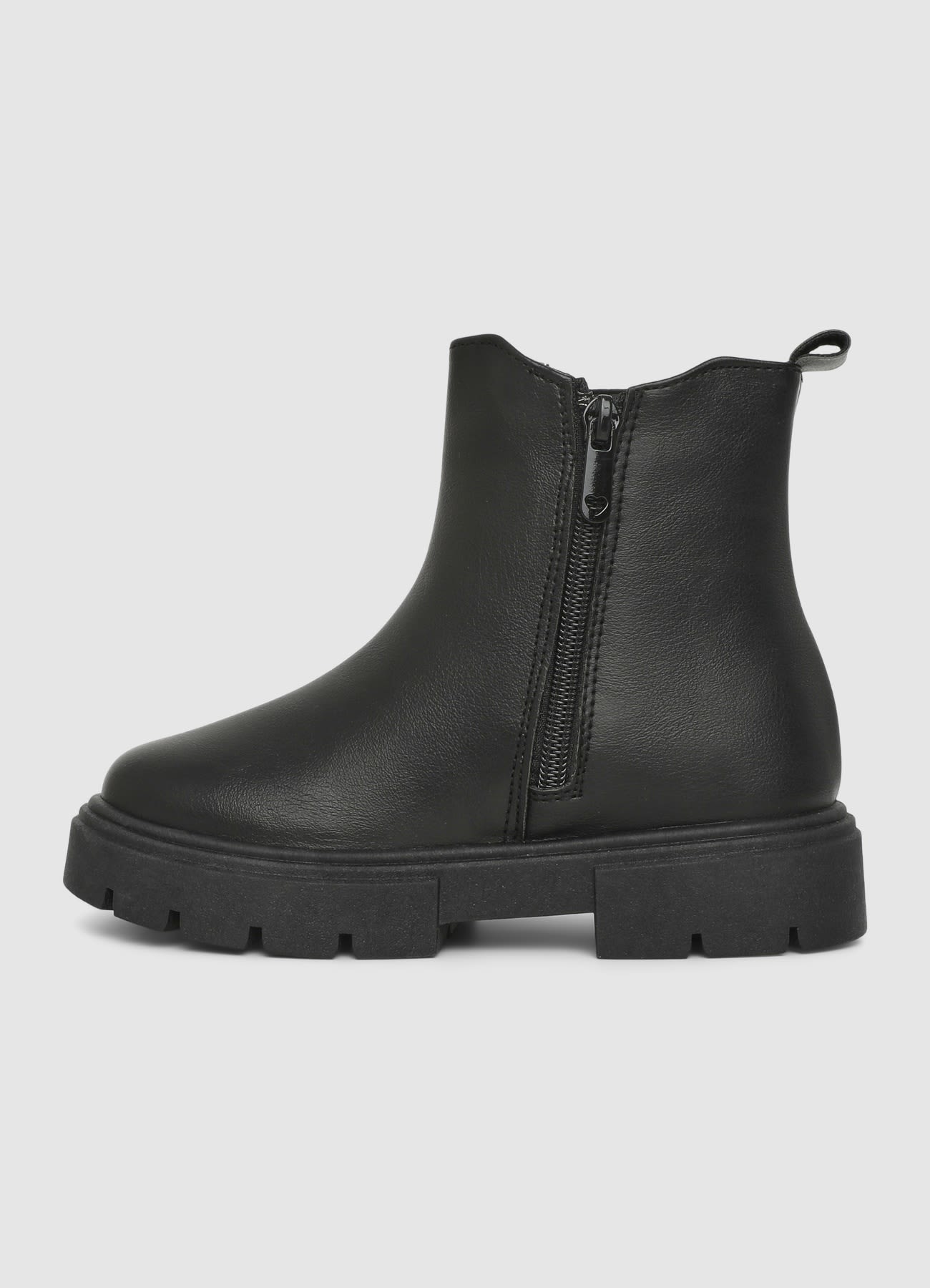 Stivaletti con zip laterale