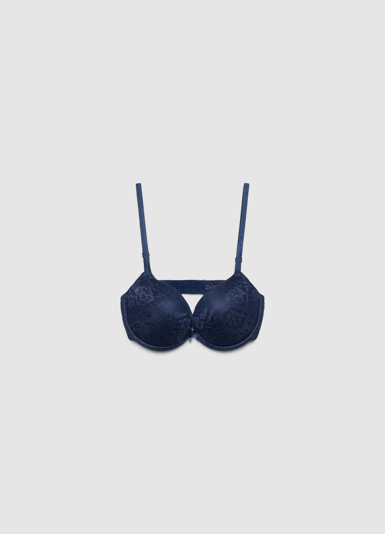 Reggiseno push-up con dettaglio in pizzo