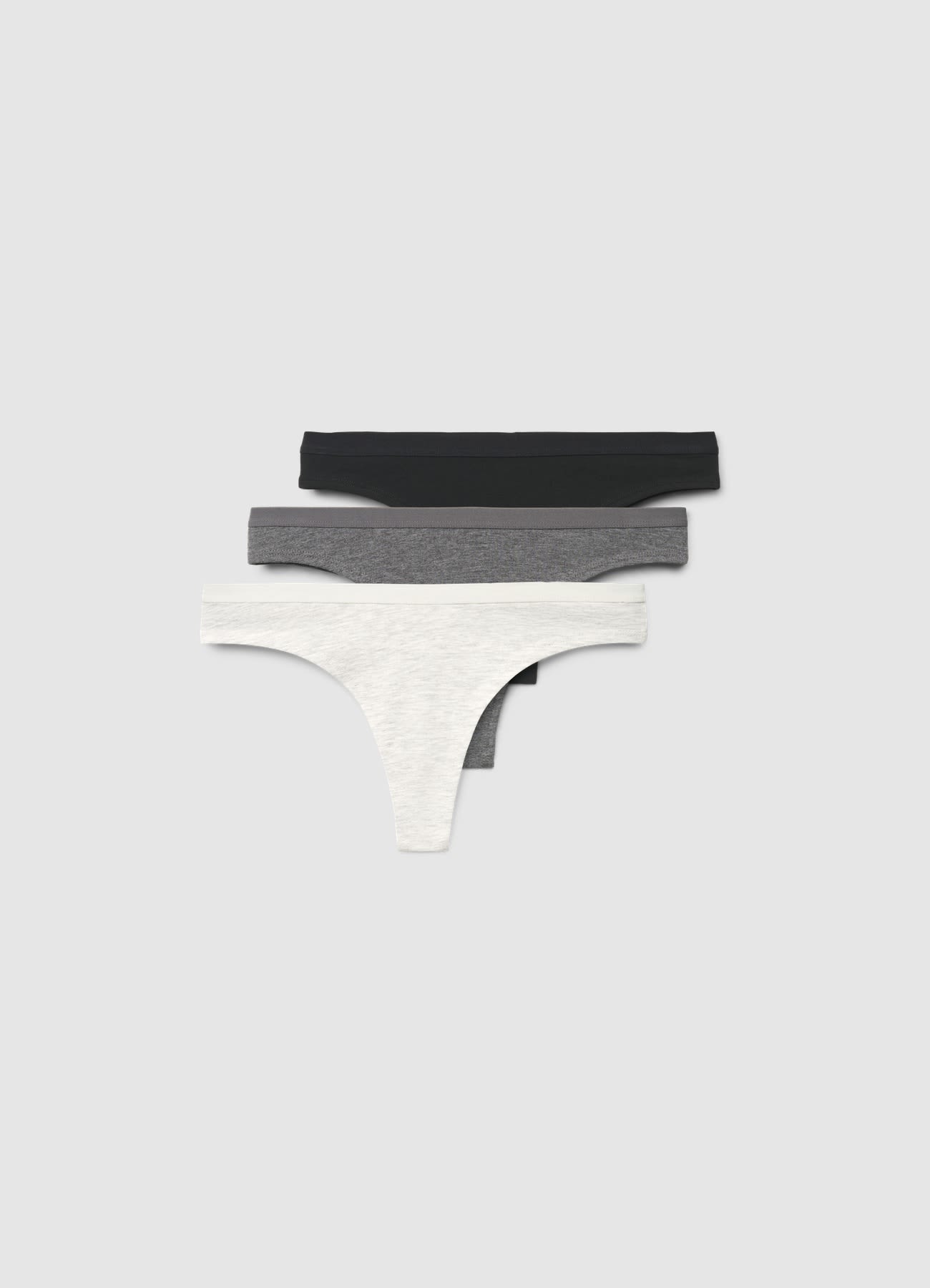 Pack 3 slip brasiliana a tinta unita
