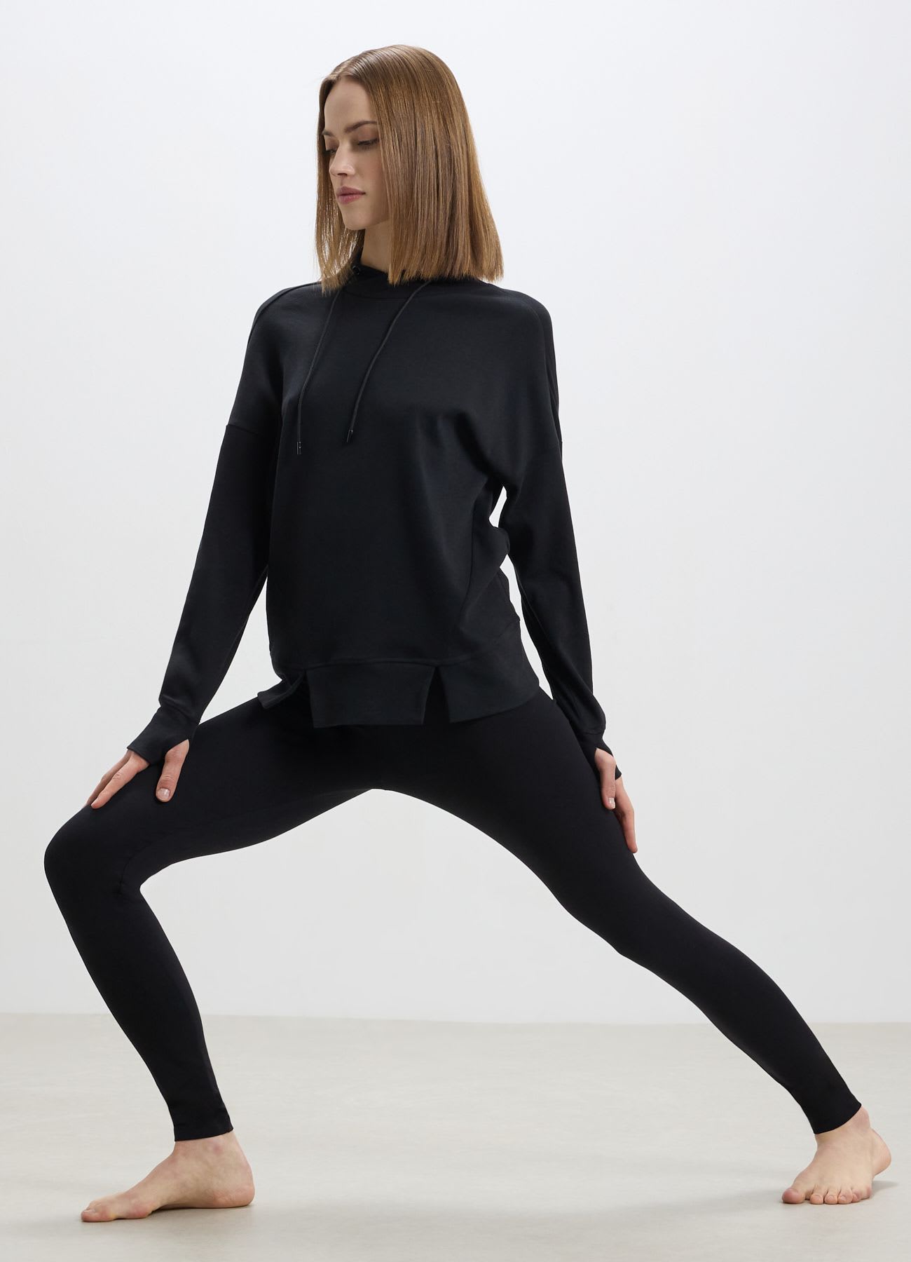 leggings stretch vita alta