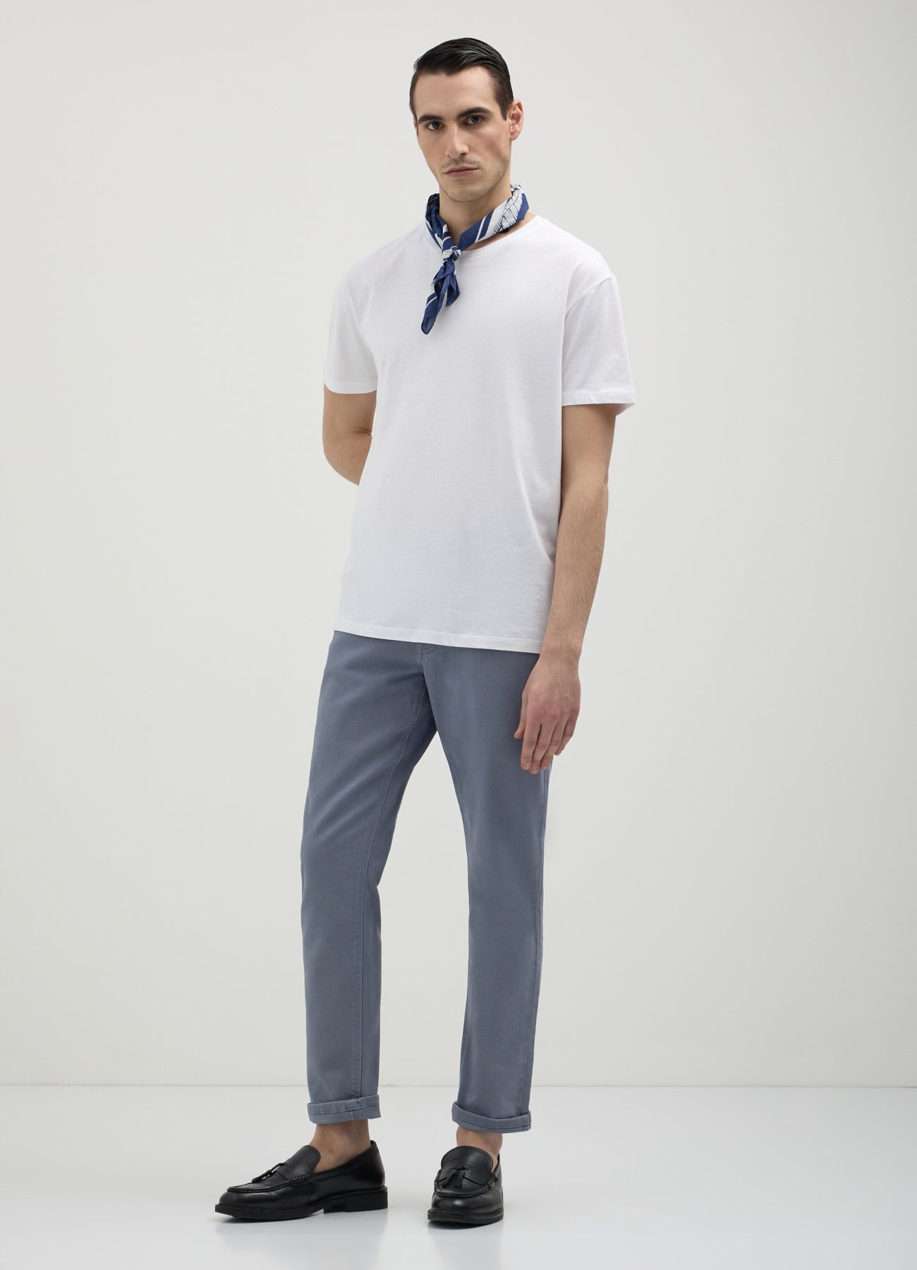 Pantaloni 5 tasche slim