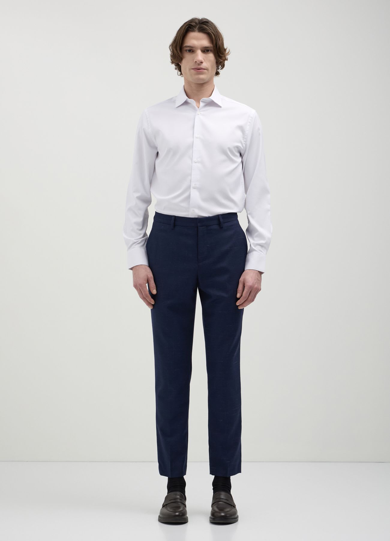 Camicia classica tinta unita