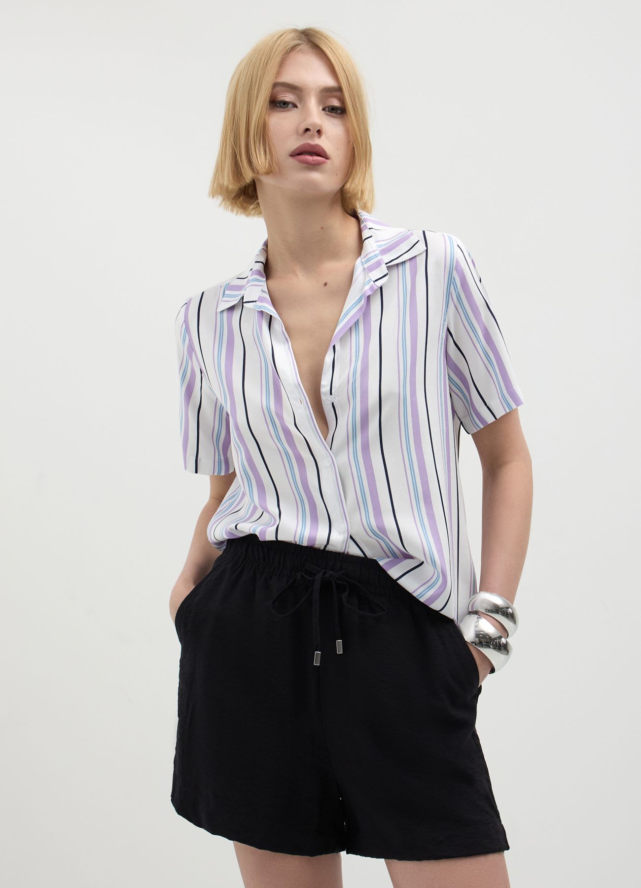 Camicia a righe