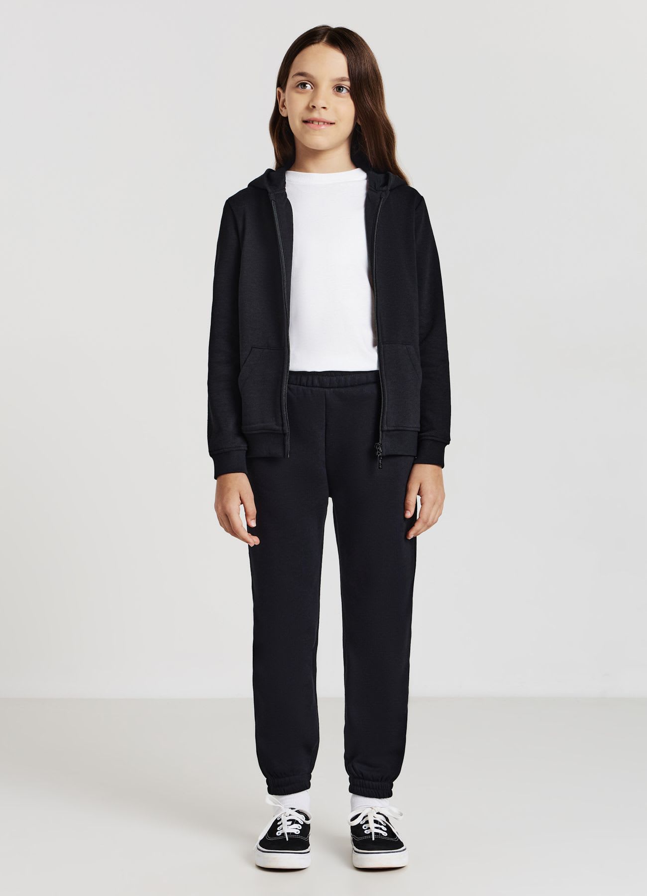 Pantalone ginnico tinta unita