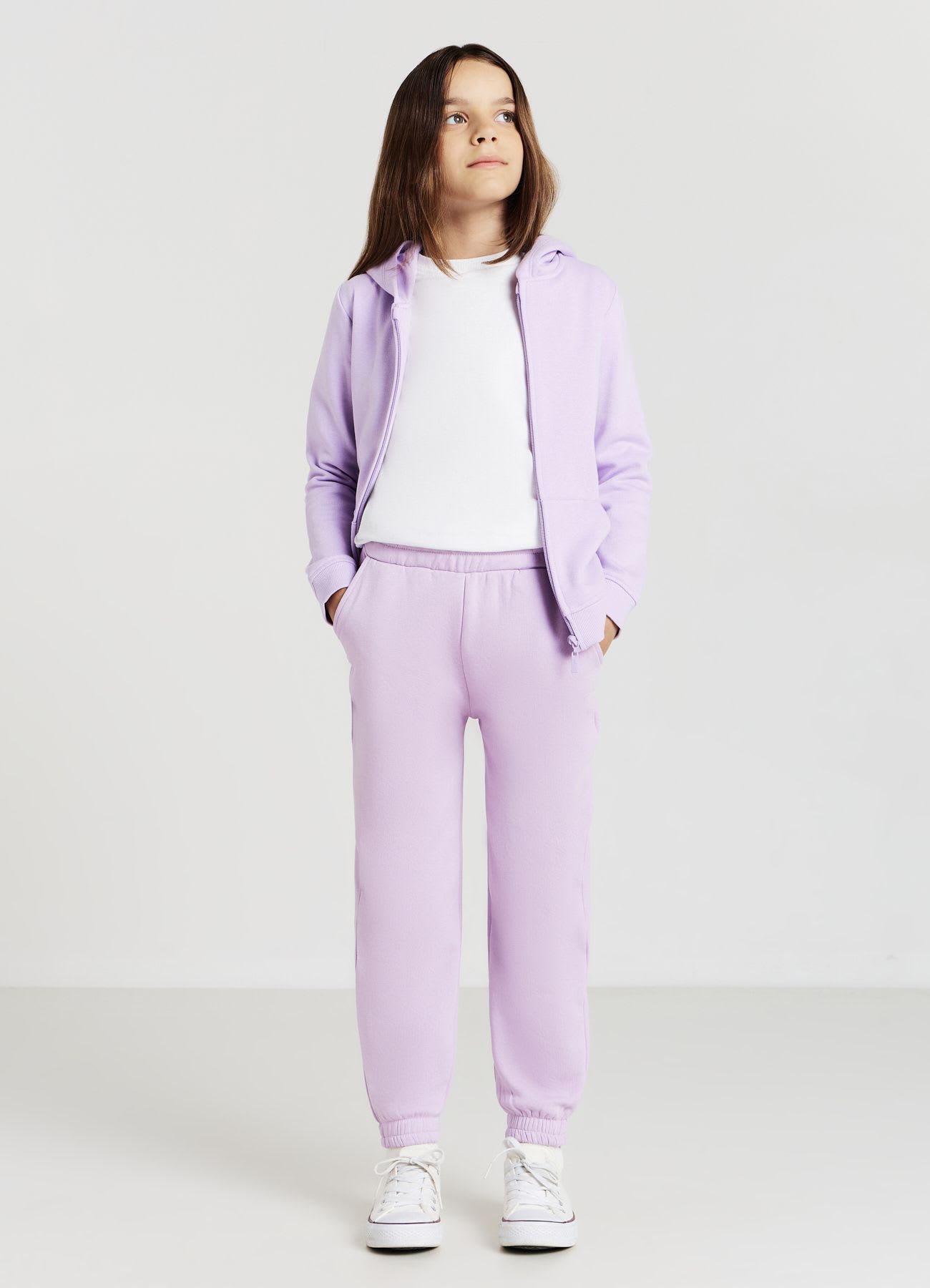 Pantalone ginnico tinta unita
