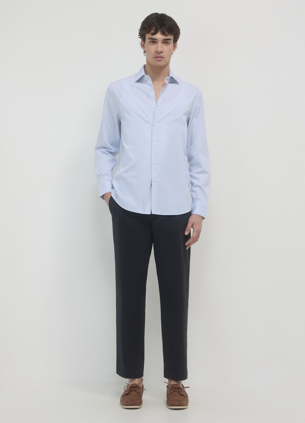 Camicia a righe