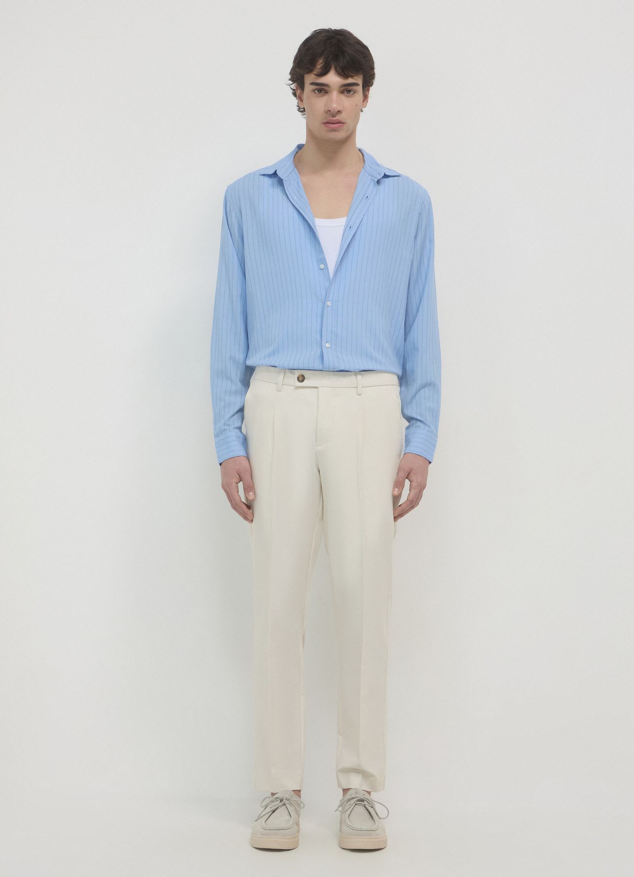 Pantaloni tasche alla francese