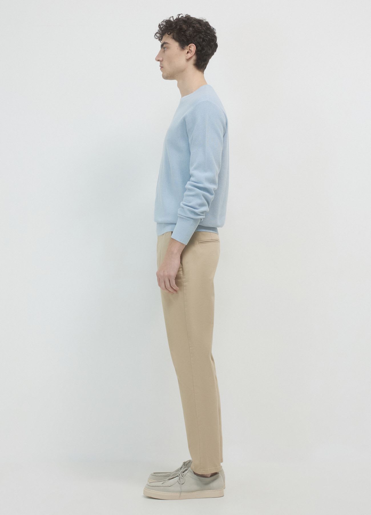 Pantaloni chino in cotone