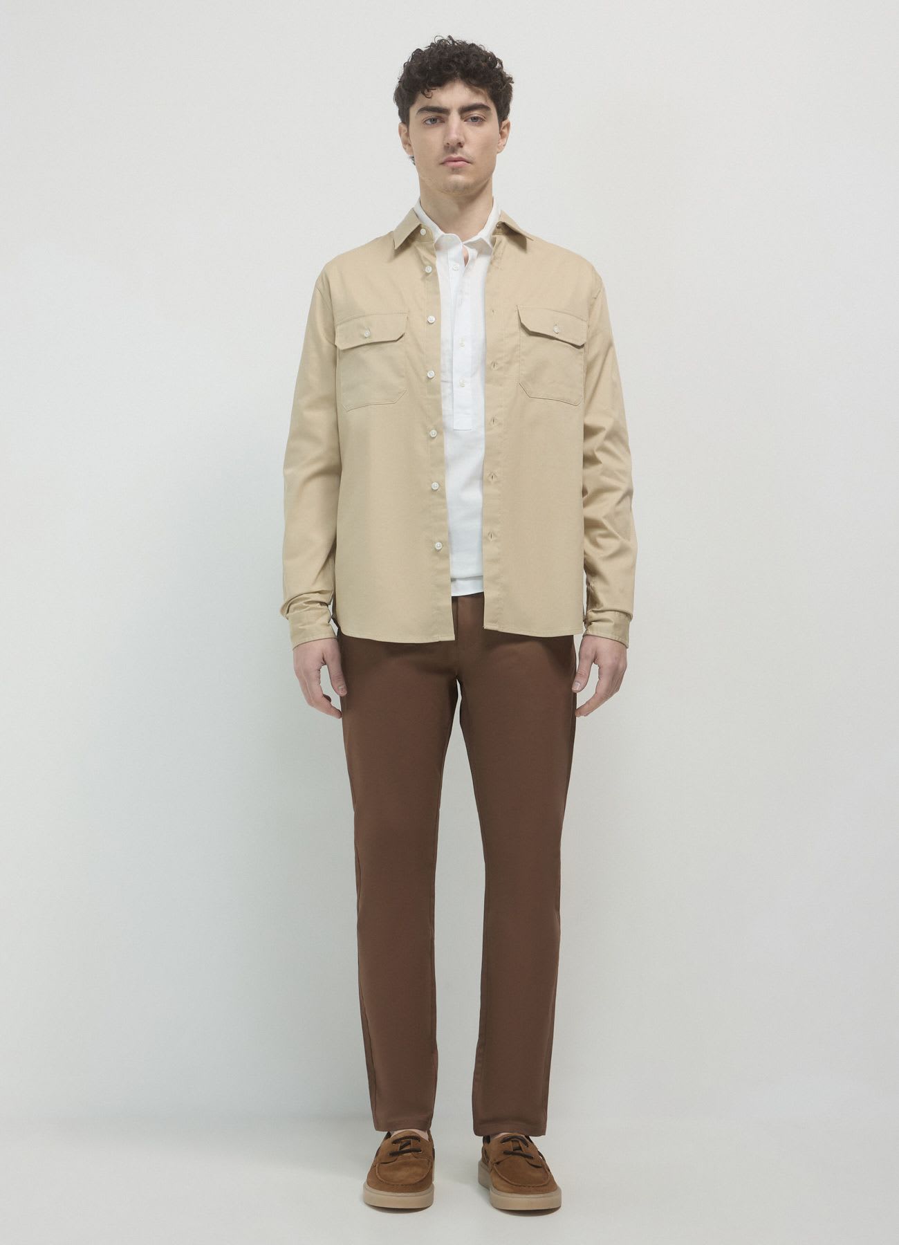 Camicia con tasche