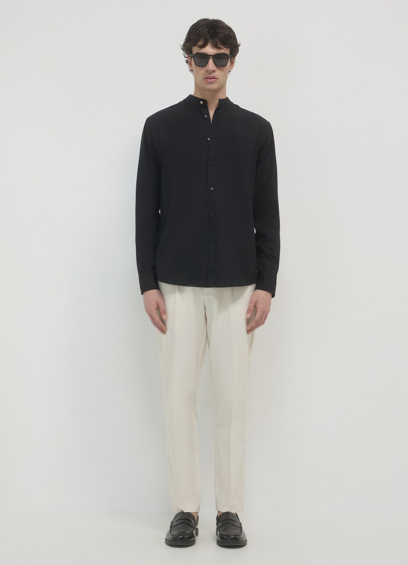 Camicia coreana a coste