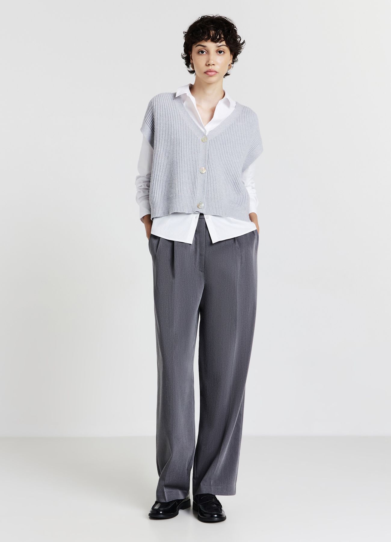 Camicia popeline slim fit