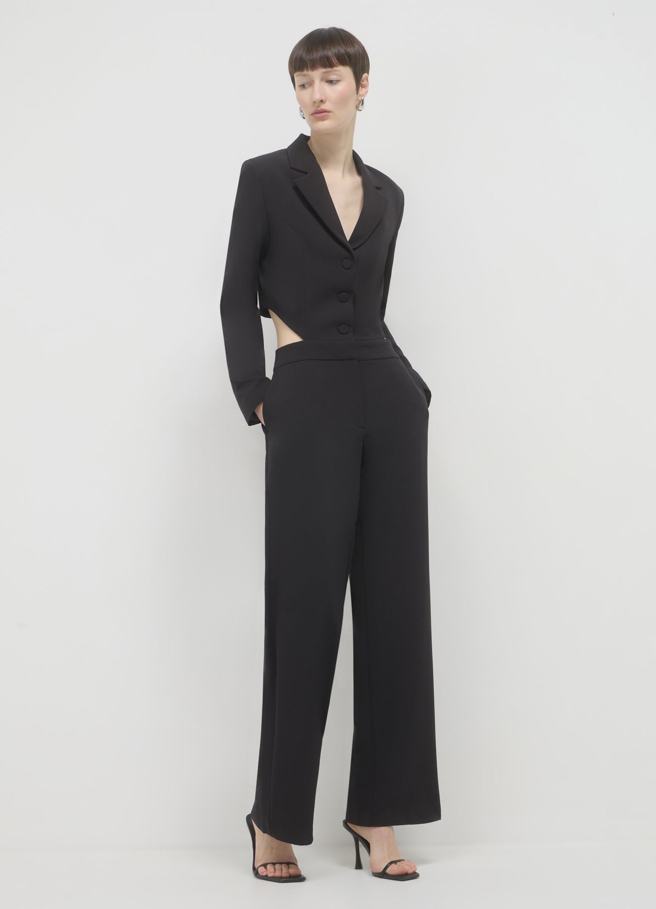 Tuta giacca cut out
