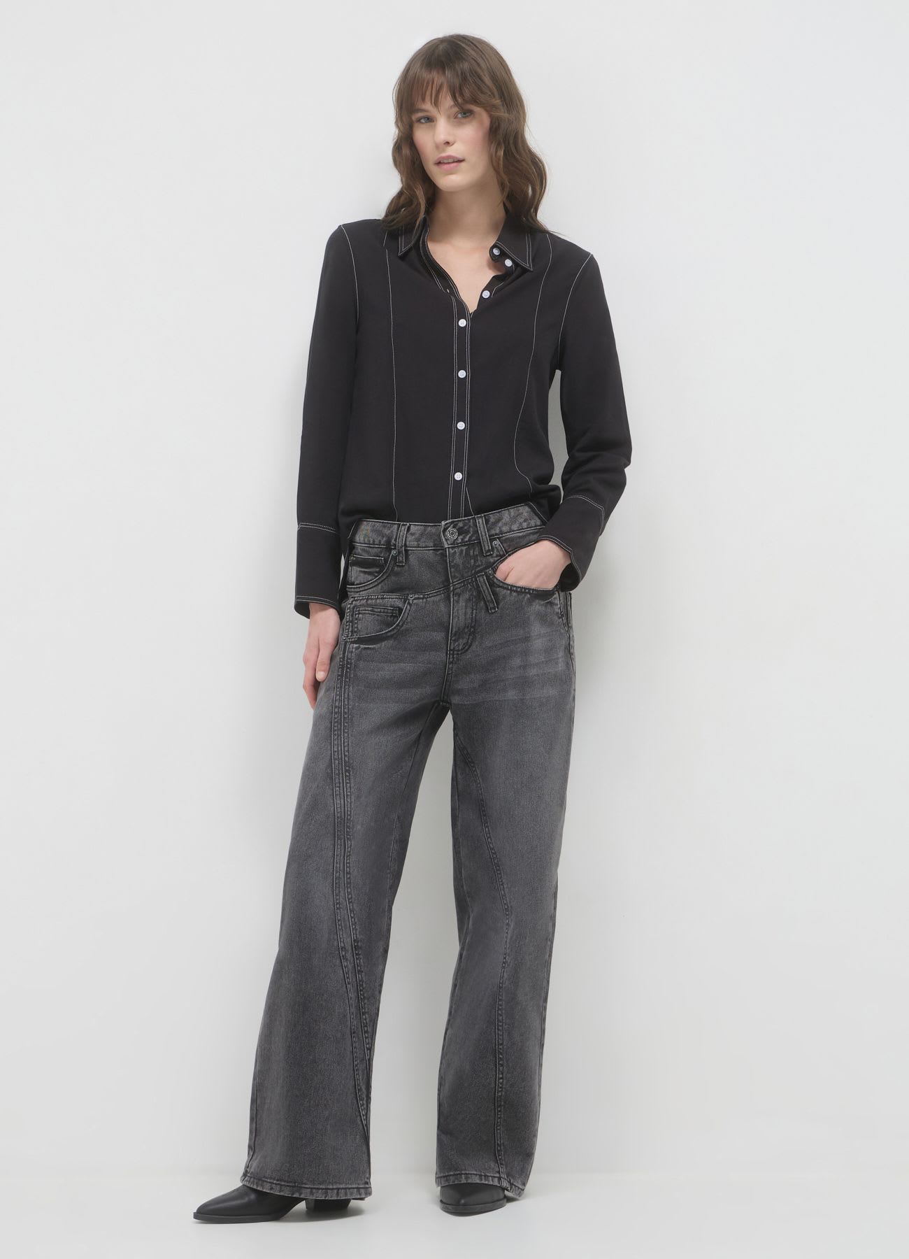 Jeans wide leg