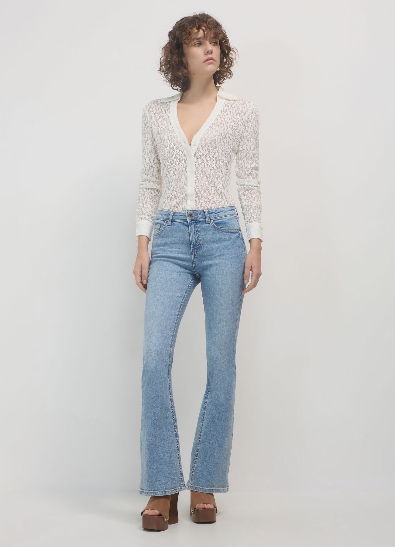 Camicia in pizzo