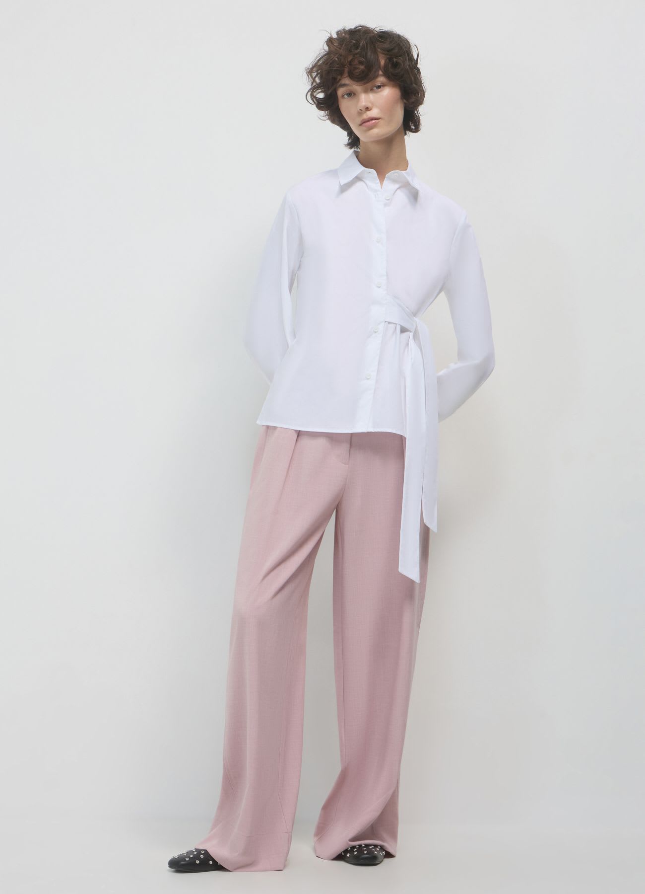 Camicia fiocco in vita