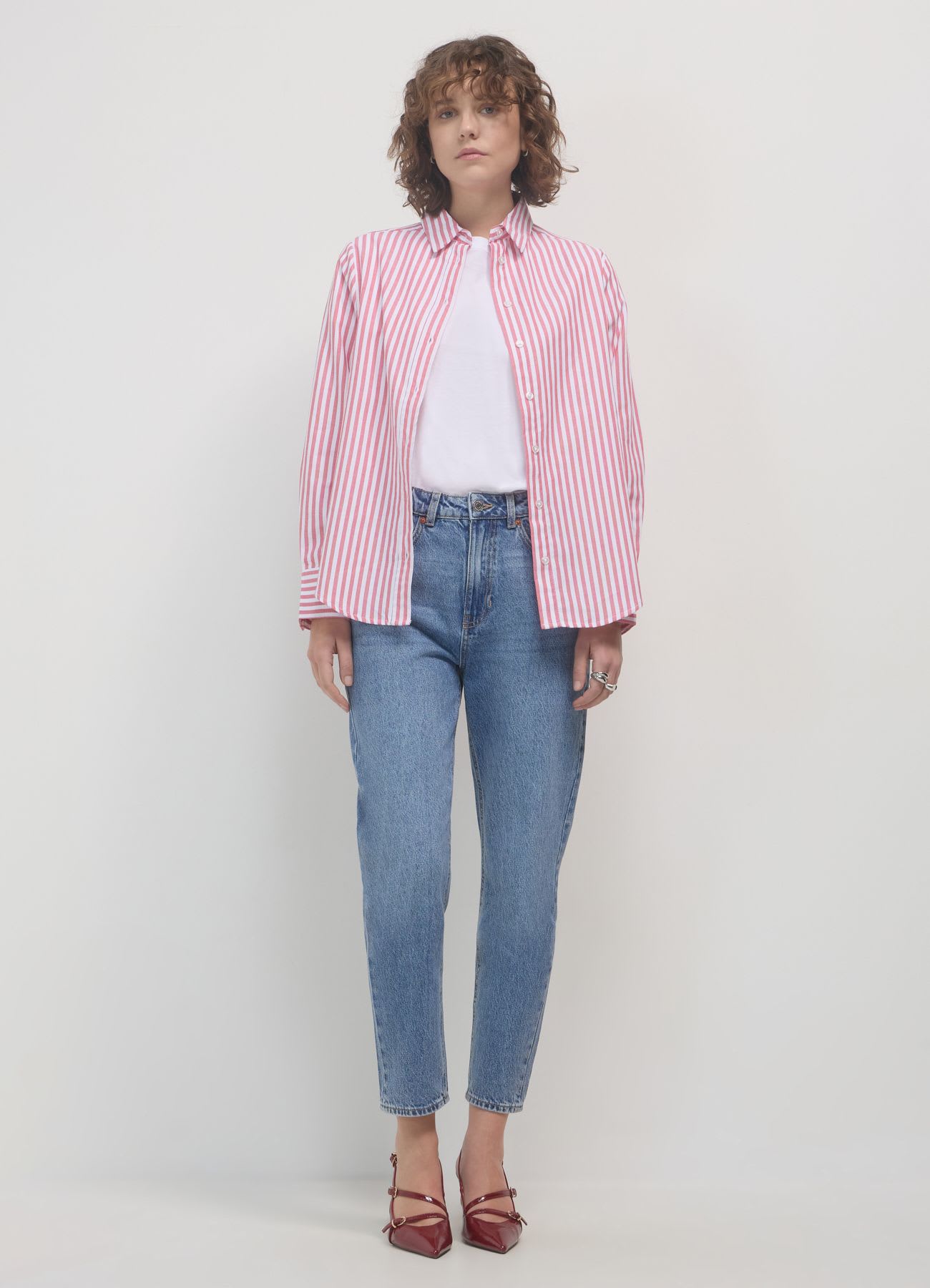 Camicia a righe