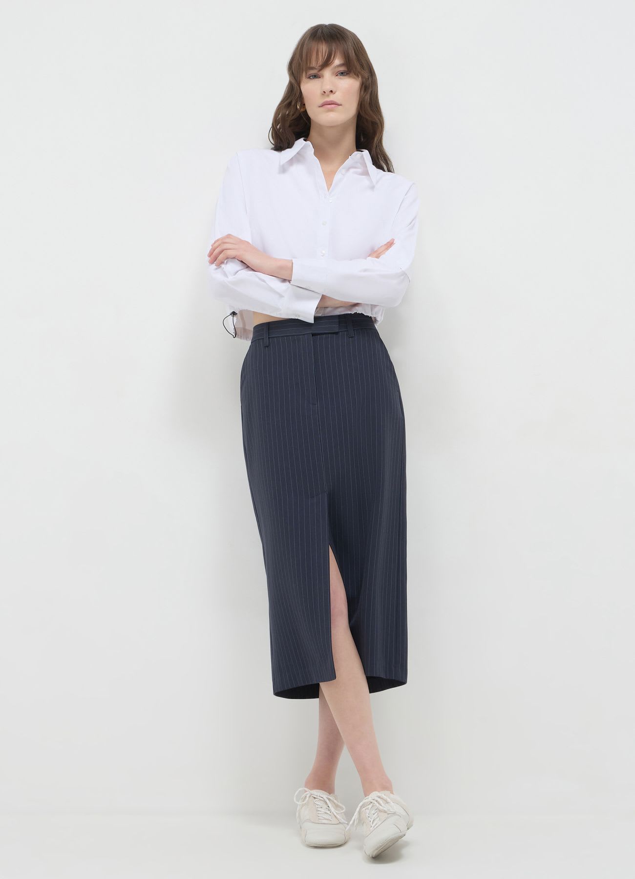 Camicia corta con coulisse