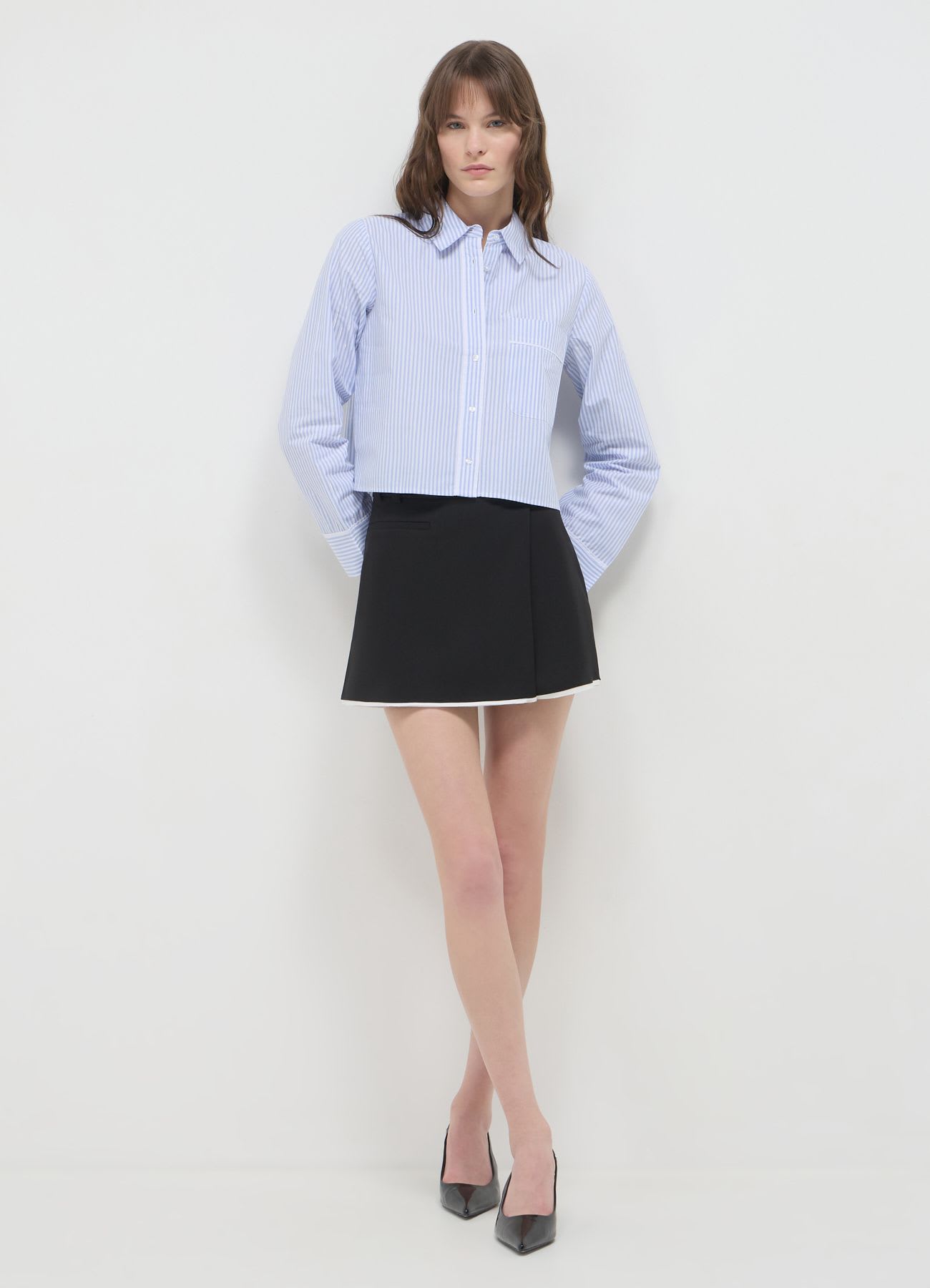 Camicia righe con taschino