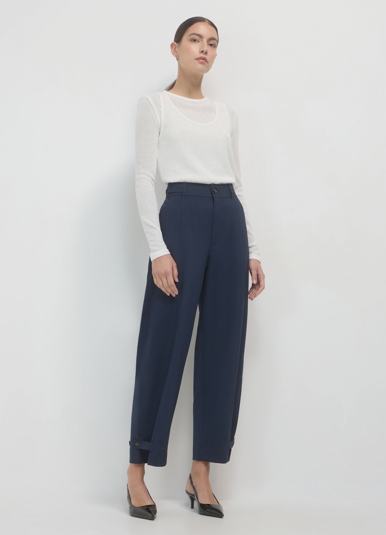 Pantaloni balloon fit