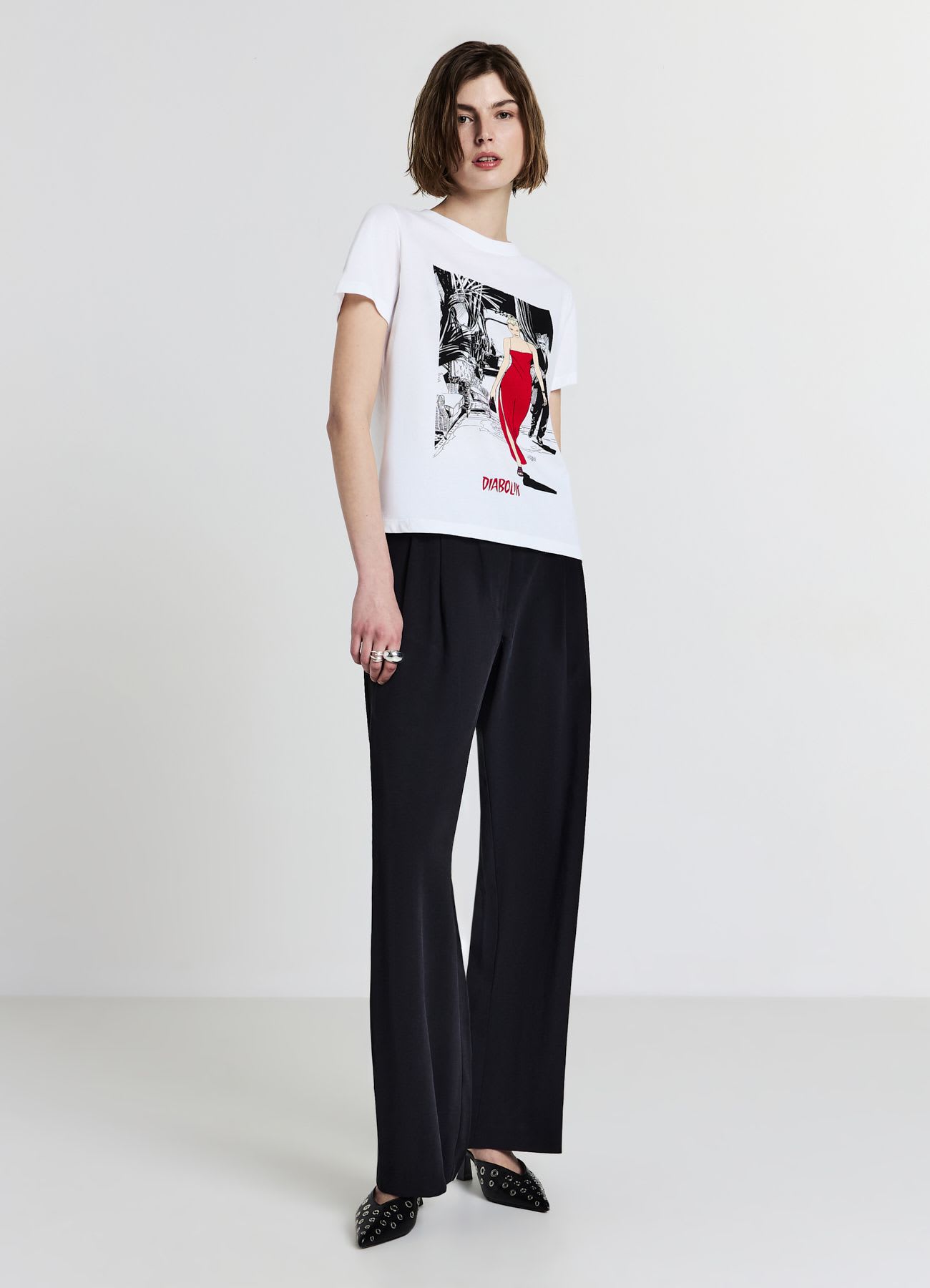 T-shirt stampa Eva Kant
