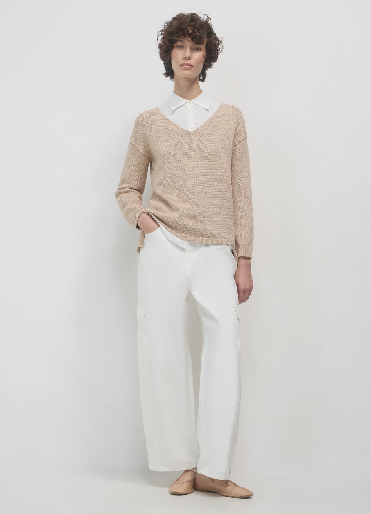 Maglia scollo a v