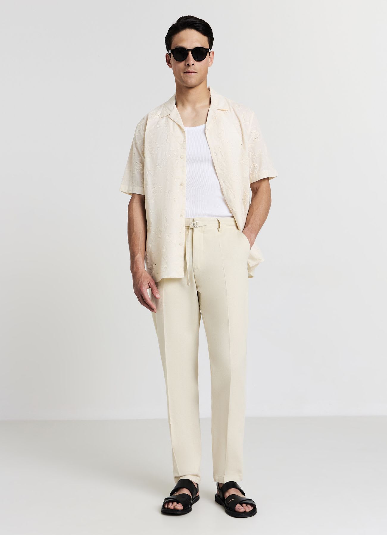 Camicia bowling ricami