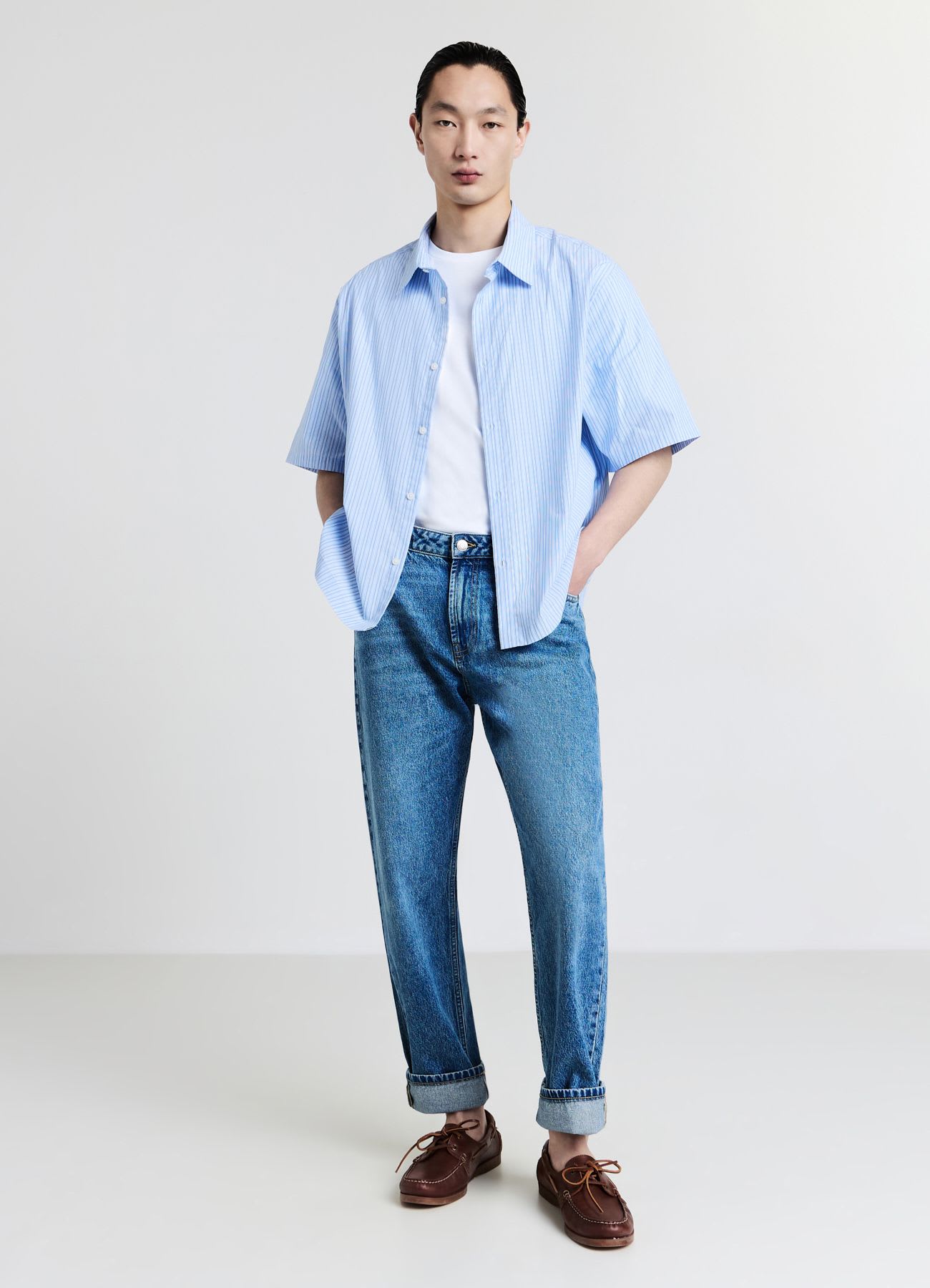 Camicia a righe