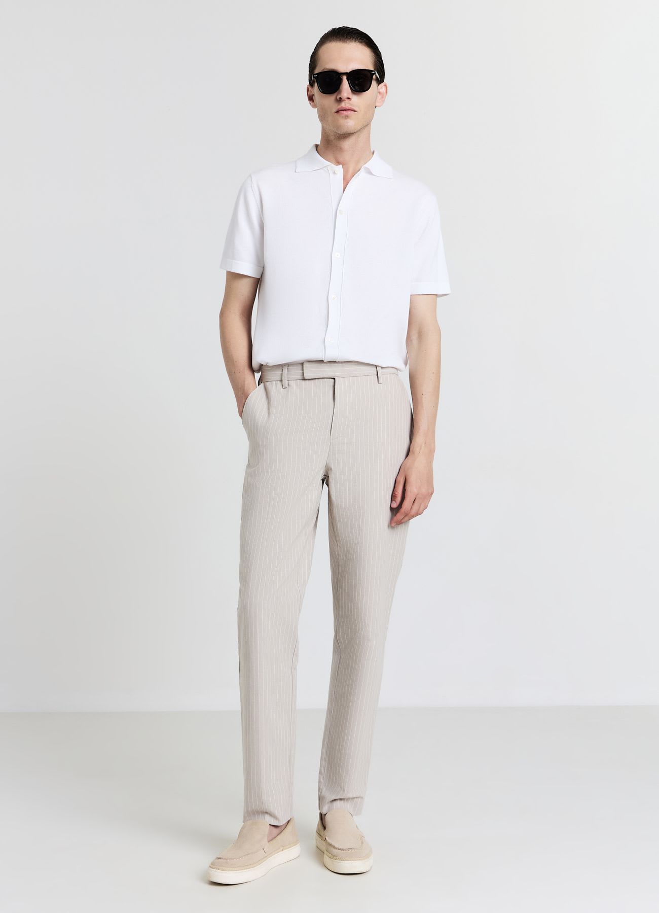 Camicia bowling in maglia