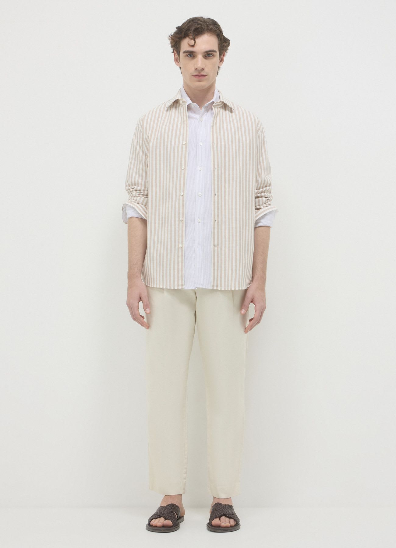 Camicia classica a righe