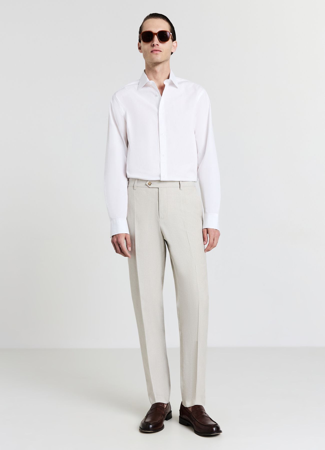 Camicia classica popeline