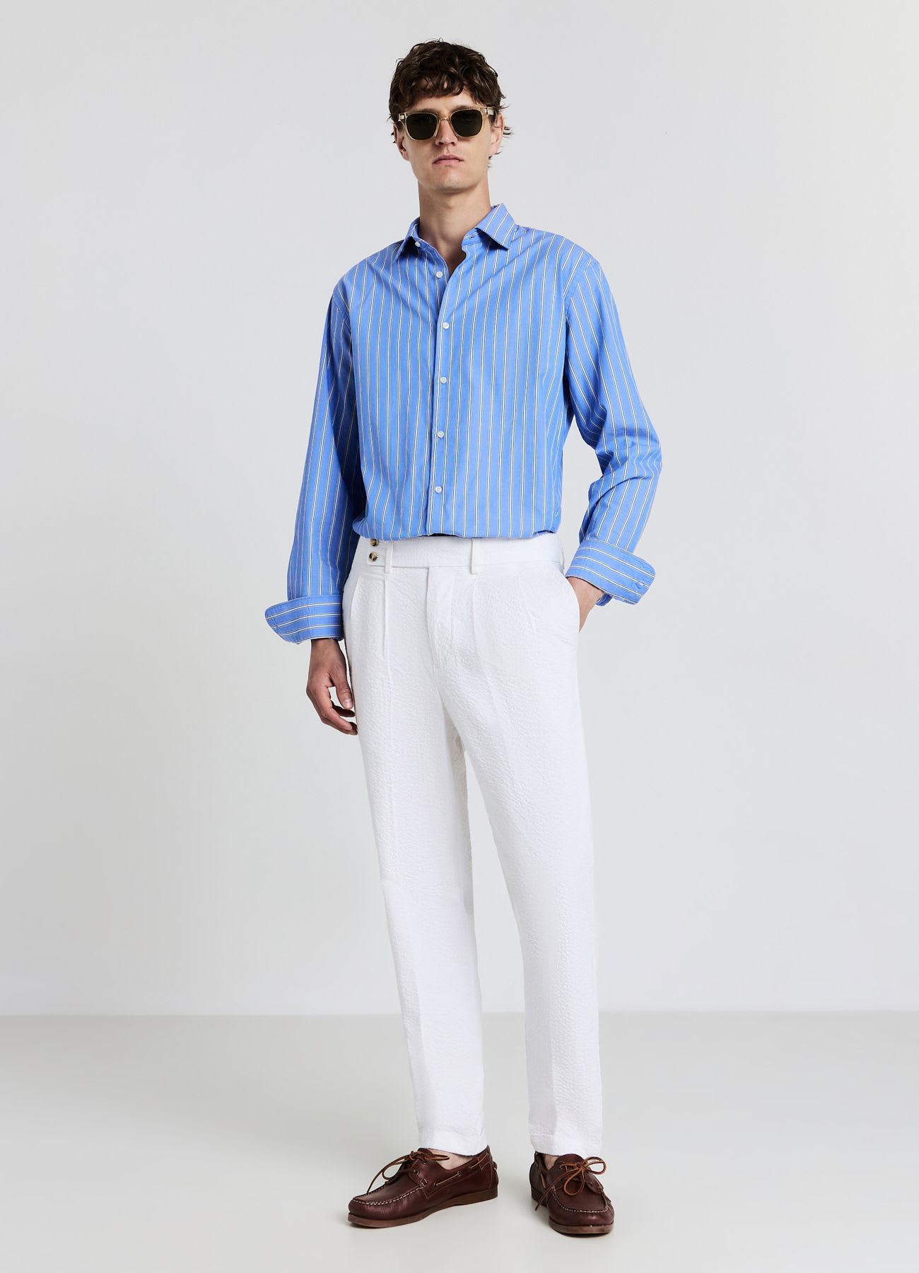 Camicia a righe