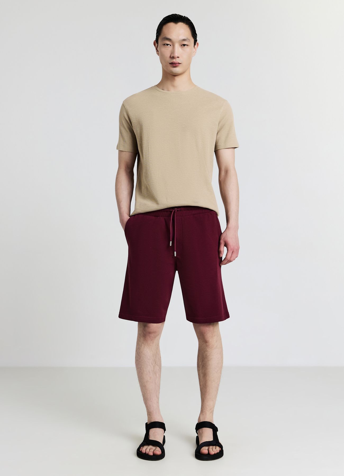 Pantaloncini ginnici tinta unita