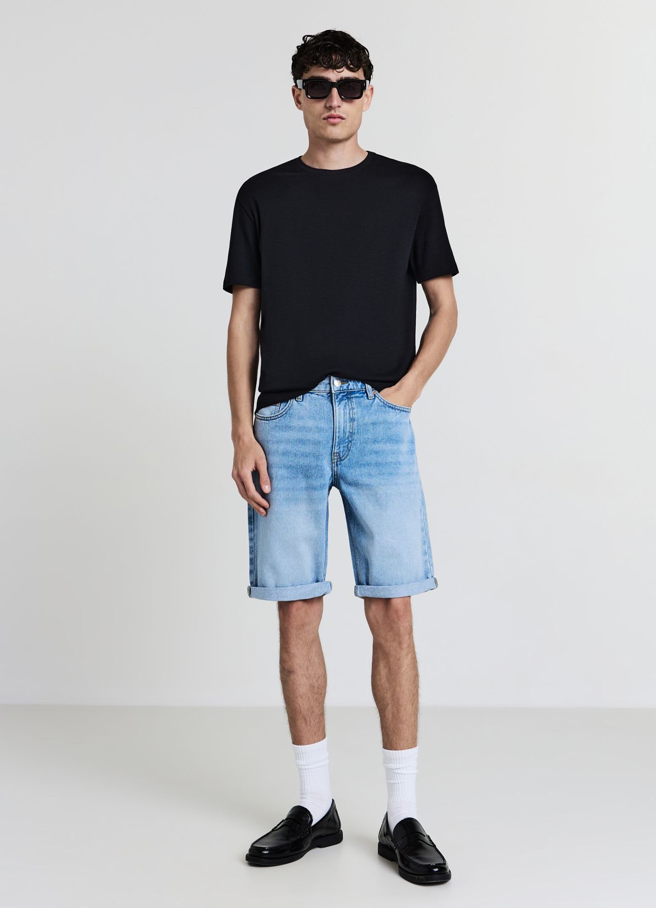 Pantaloncini denim