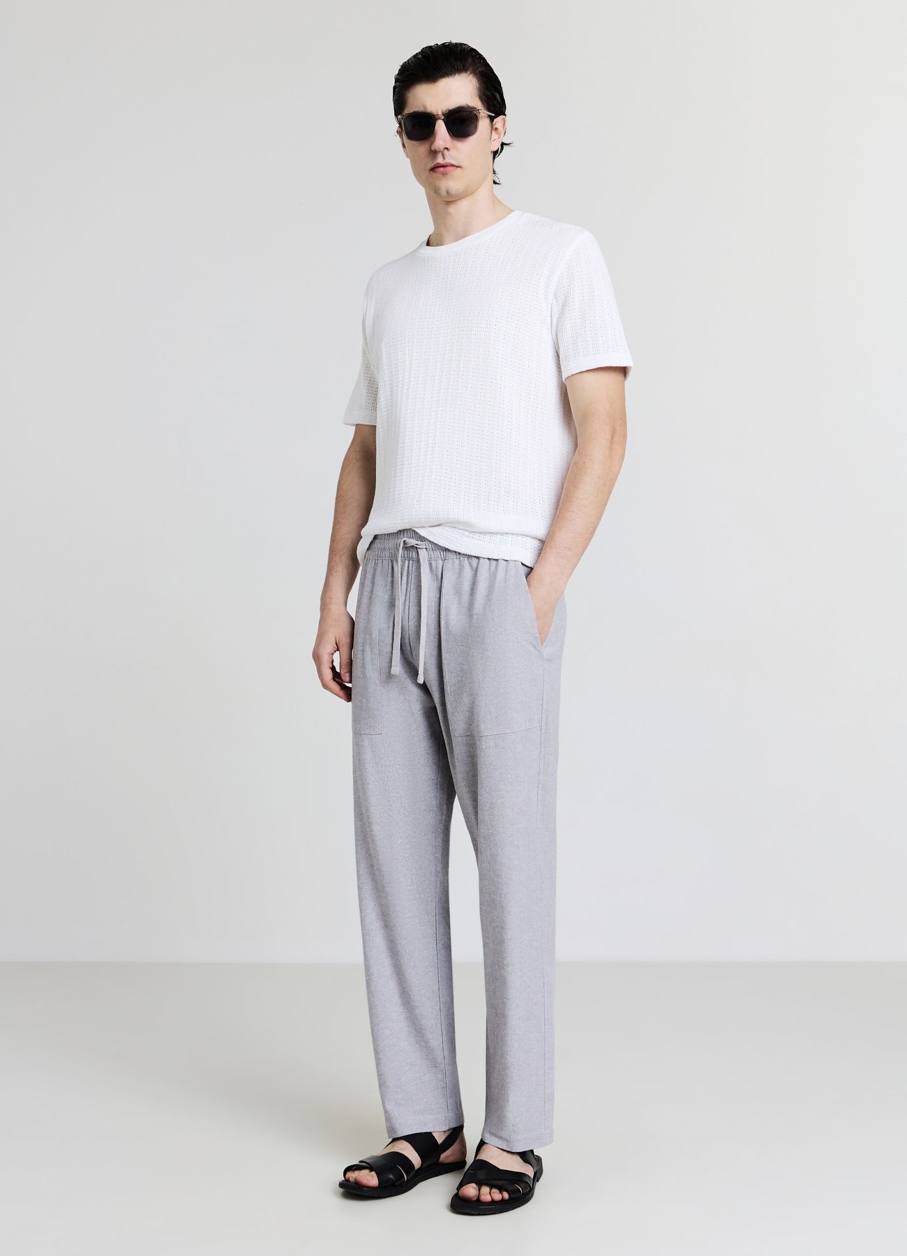 Jogger tinta unita