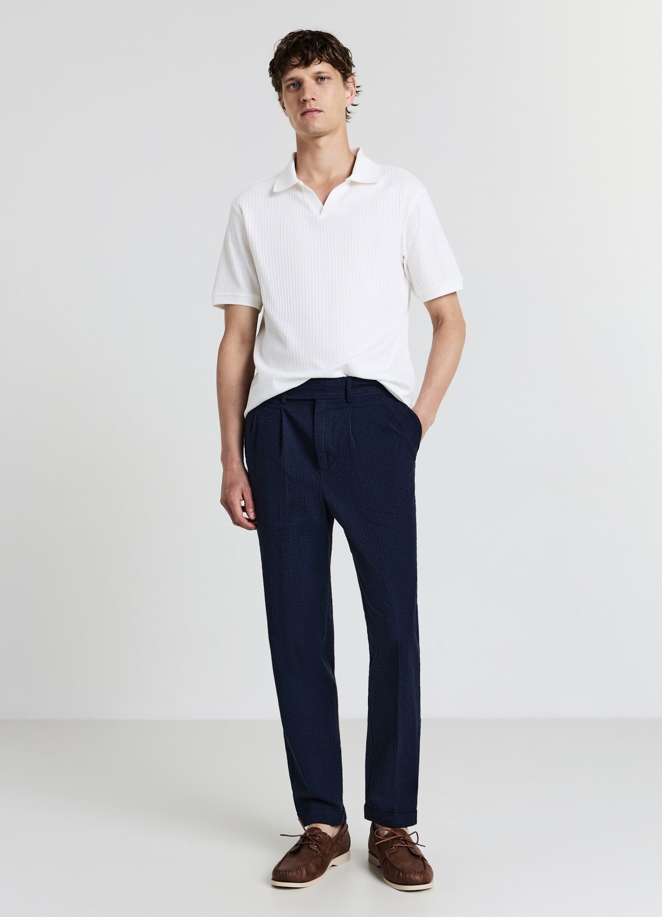 Pantalone tinta unita