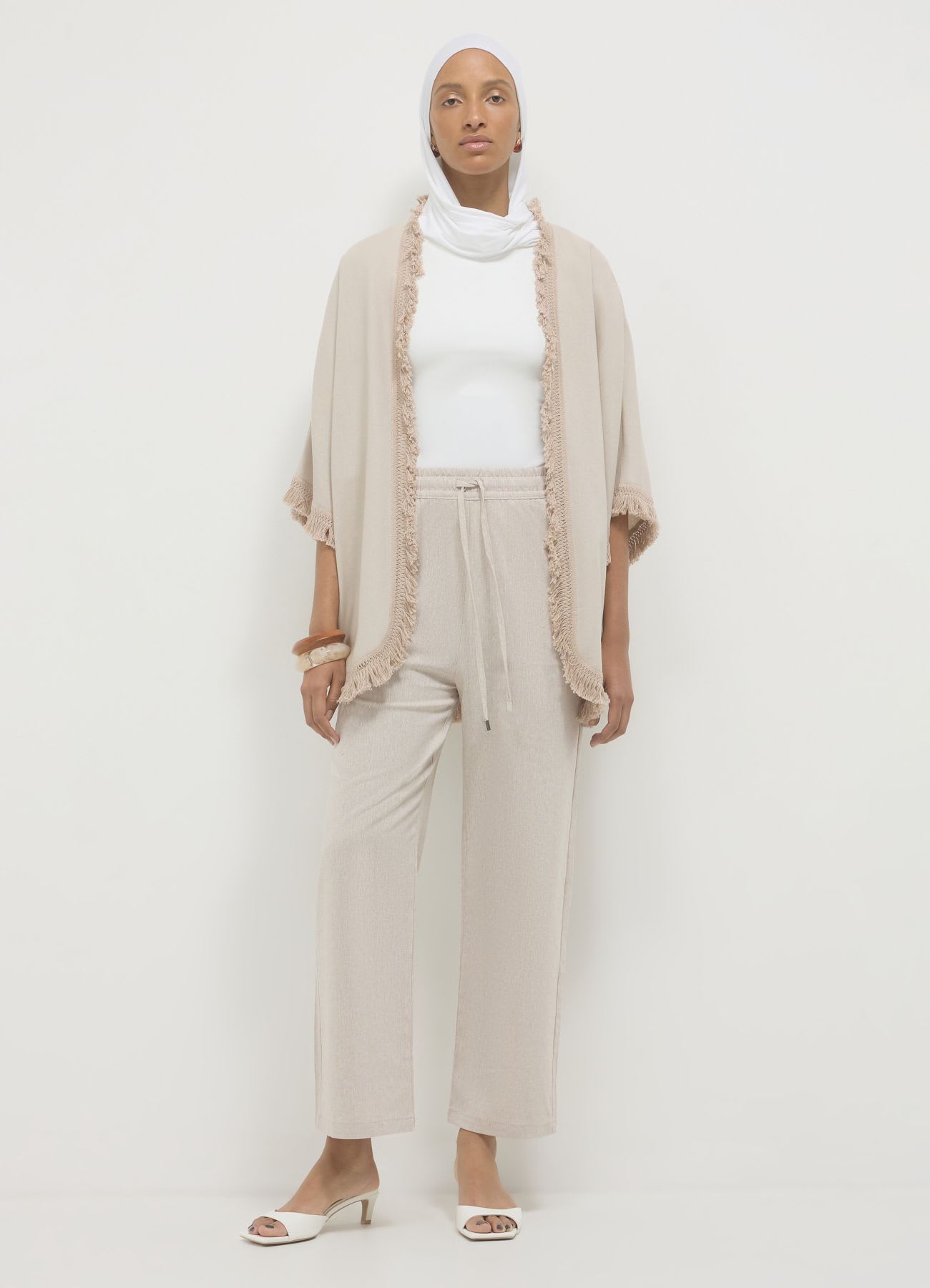 Jogger misto lino