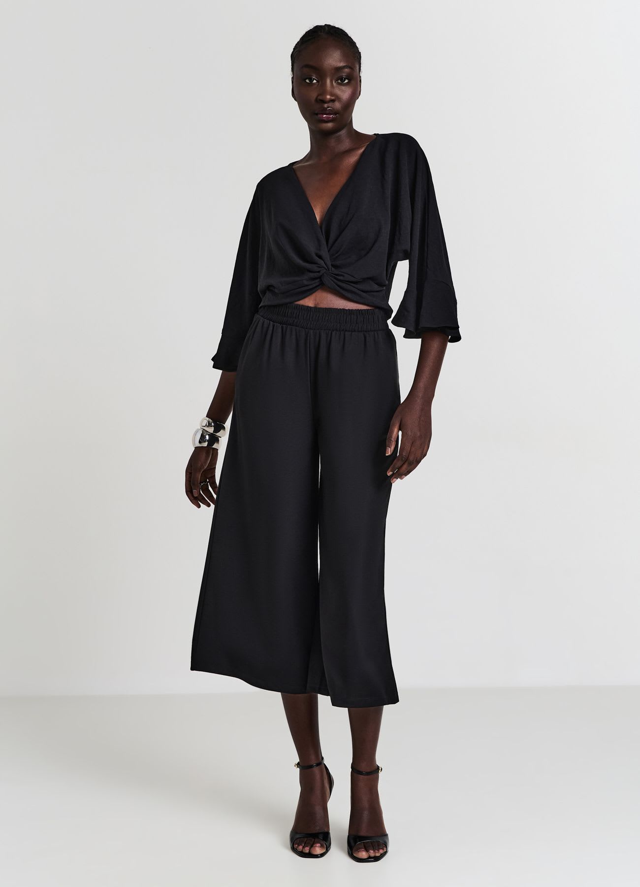 Pantalone ginnico crop