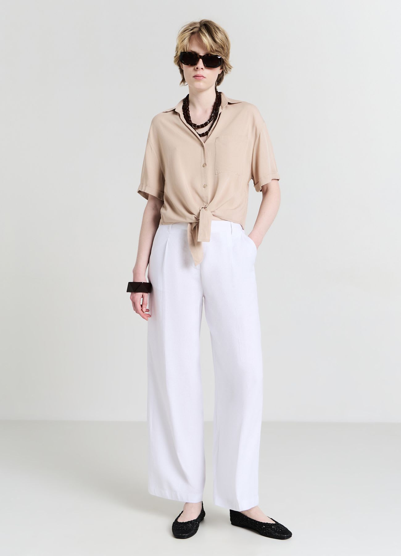 Camicia con nodo