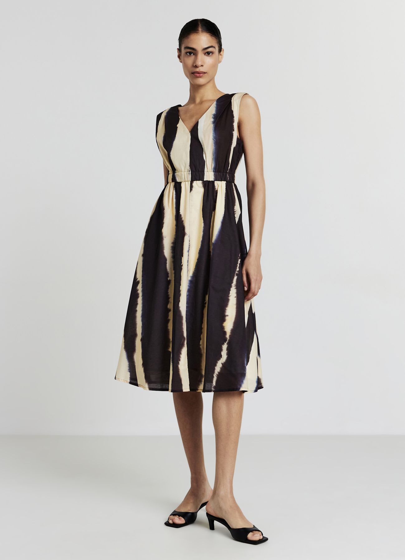 Vestito lungo fantasia tie dye