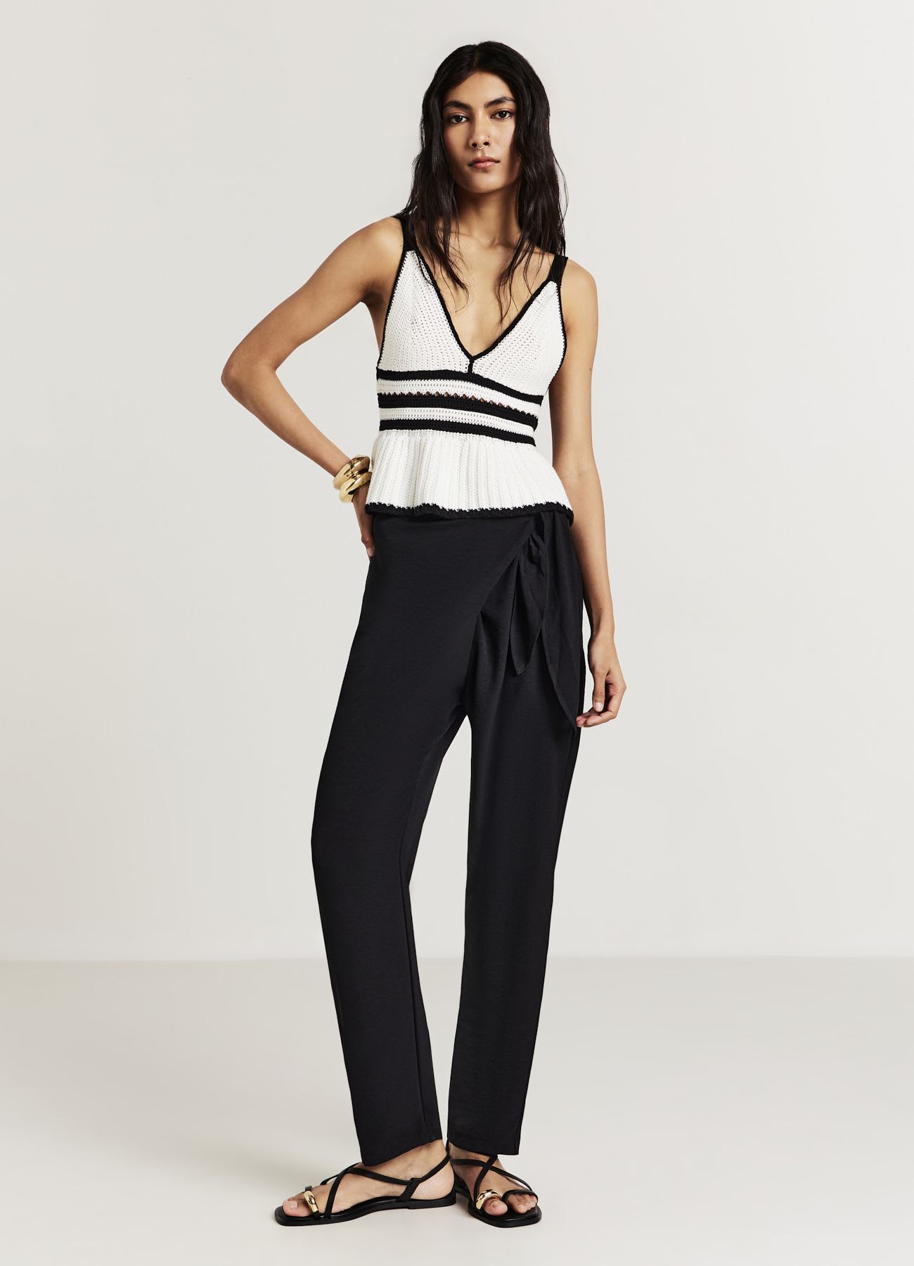 Pantalone con nodo
