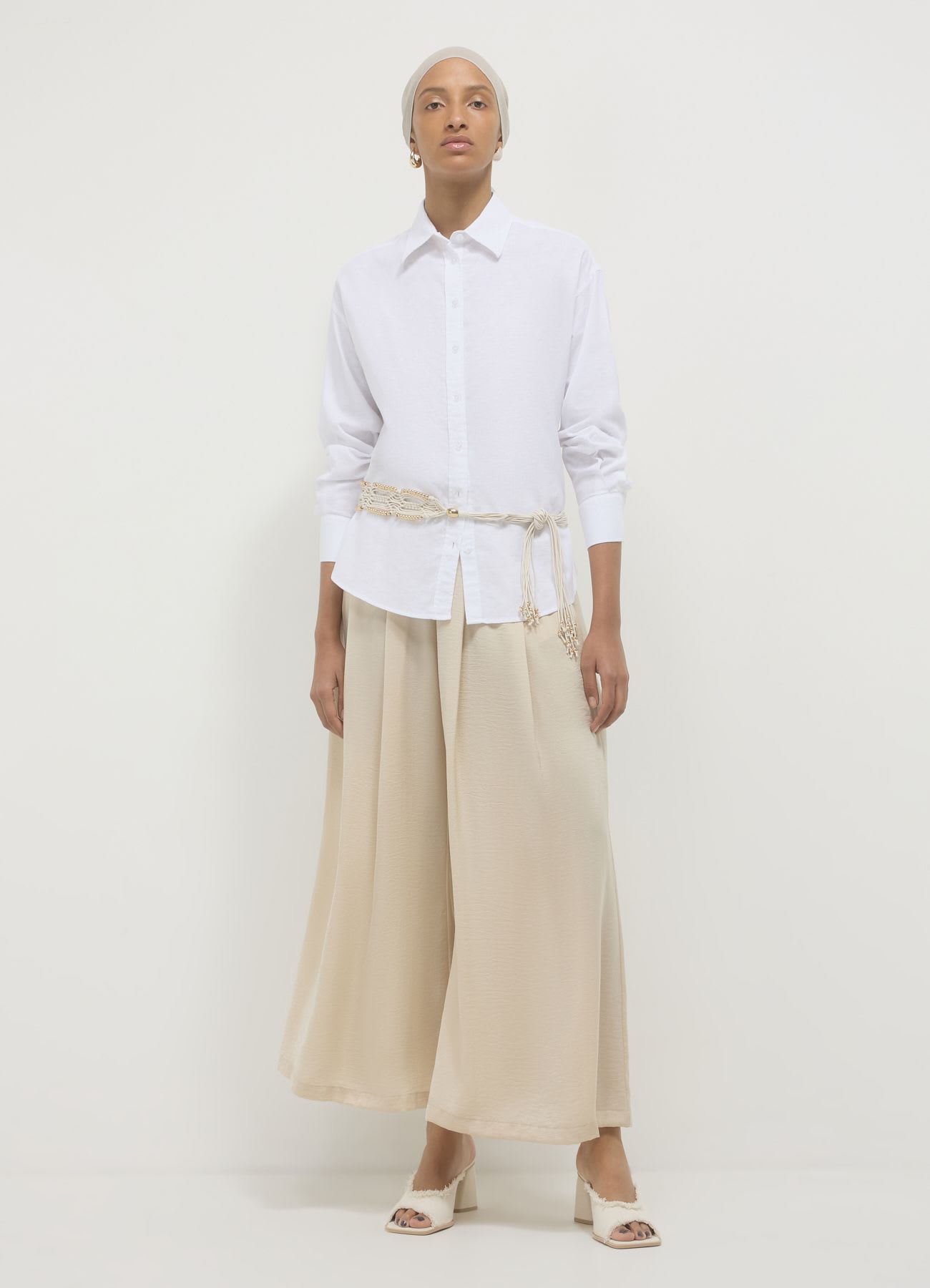 Pantagonna in simil satin