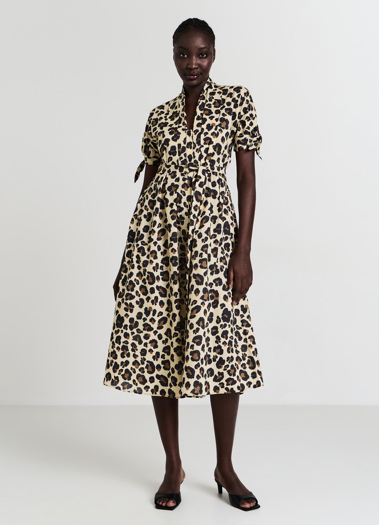 Vestito chemisier fantasia animalier