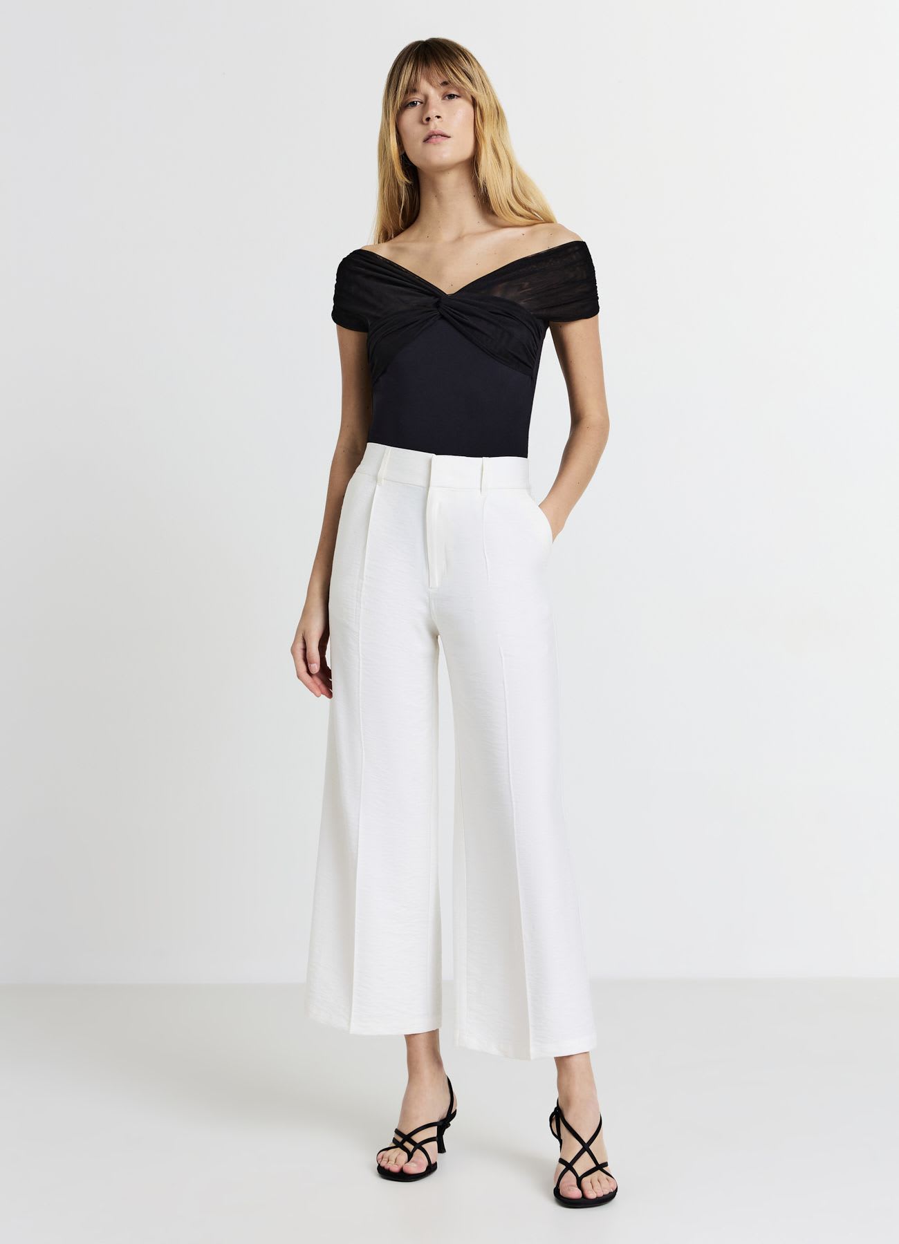 Body nodo in tulle