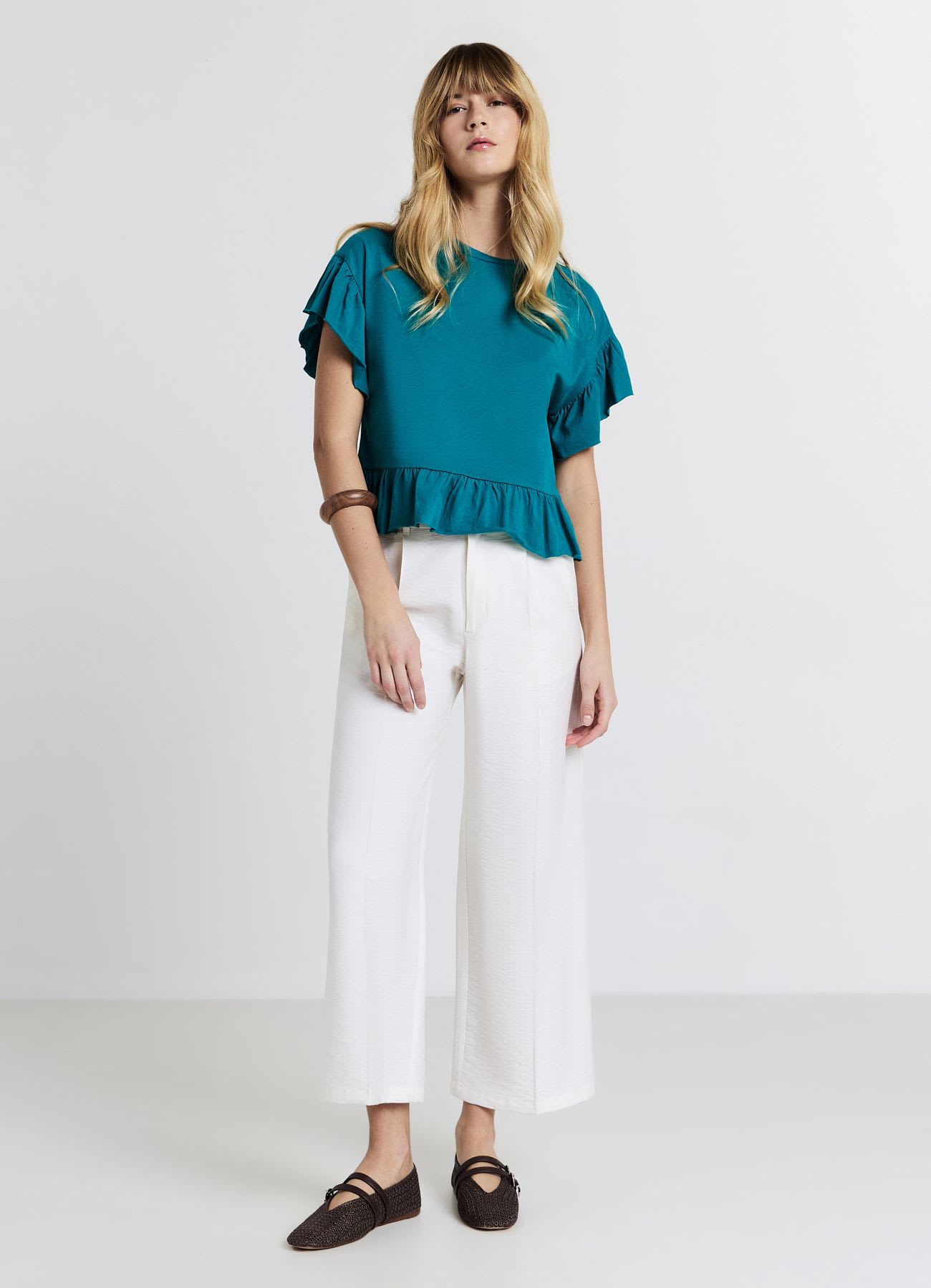T-shirt volants